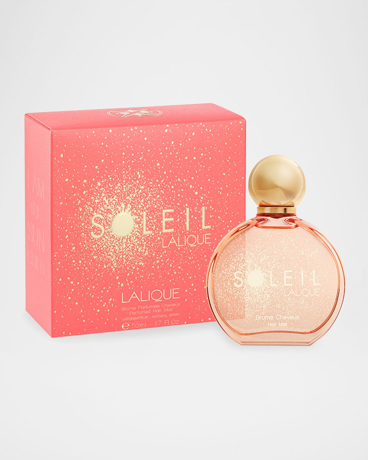 Lalique 1.7 oz. Soleil  Hair Mist Natural Spray