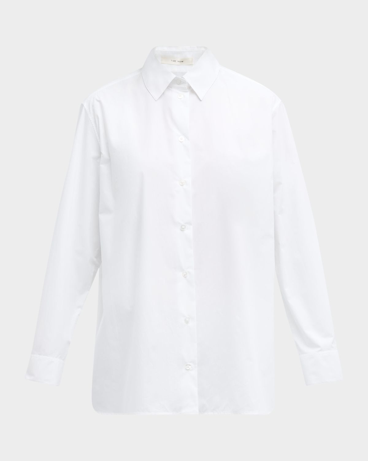 THE ROW Sisilia Menswear Poplin Shirt