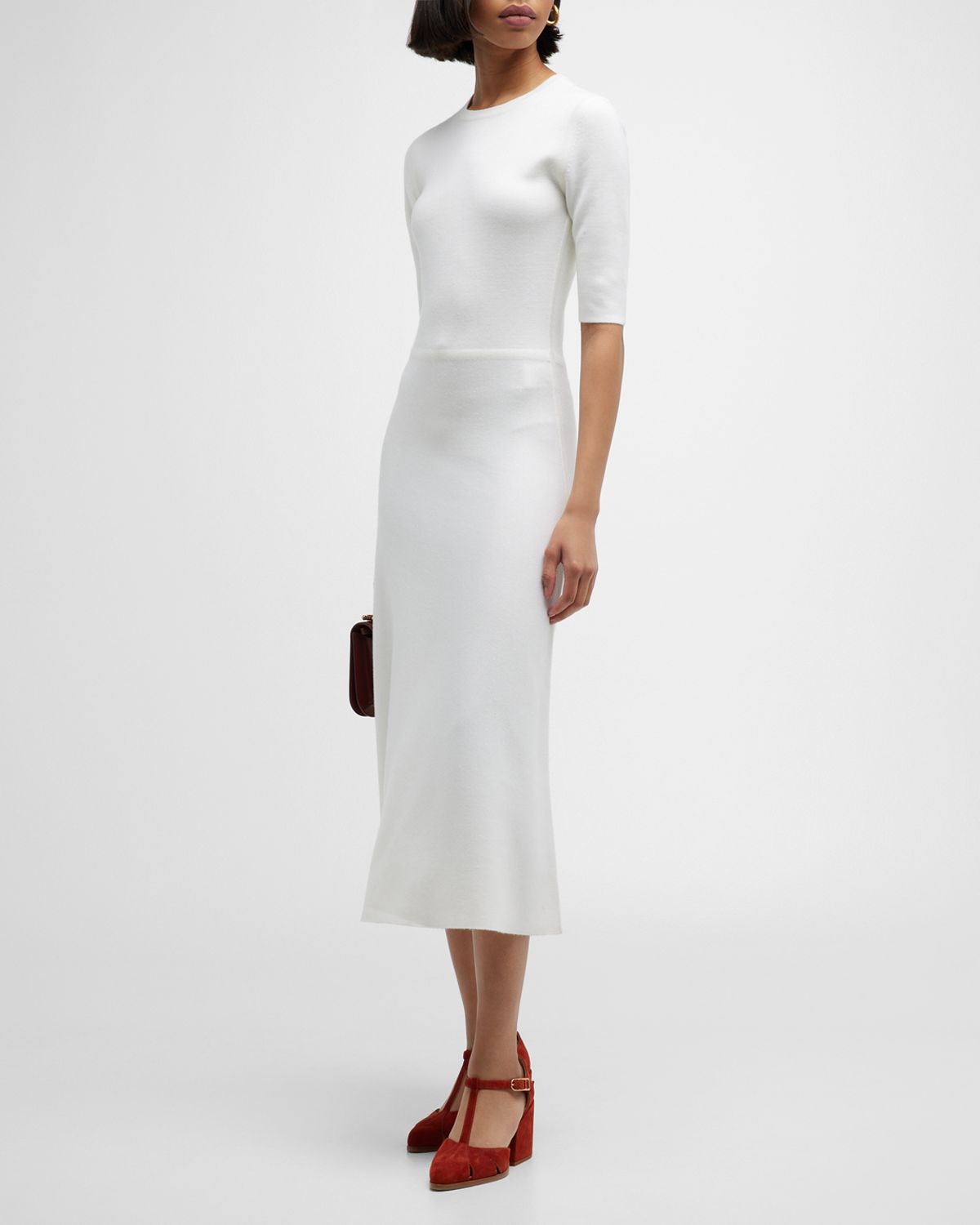Gabriela Hearst Seymore Cashmere Blend Midi Dress | Thumbnail 8 Gabriela Hearst Seymore Cashmere Blend Midi Dress | Thumbnail 8