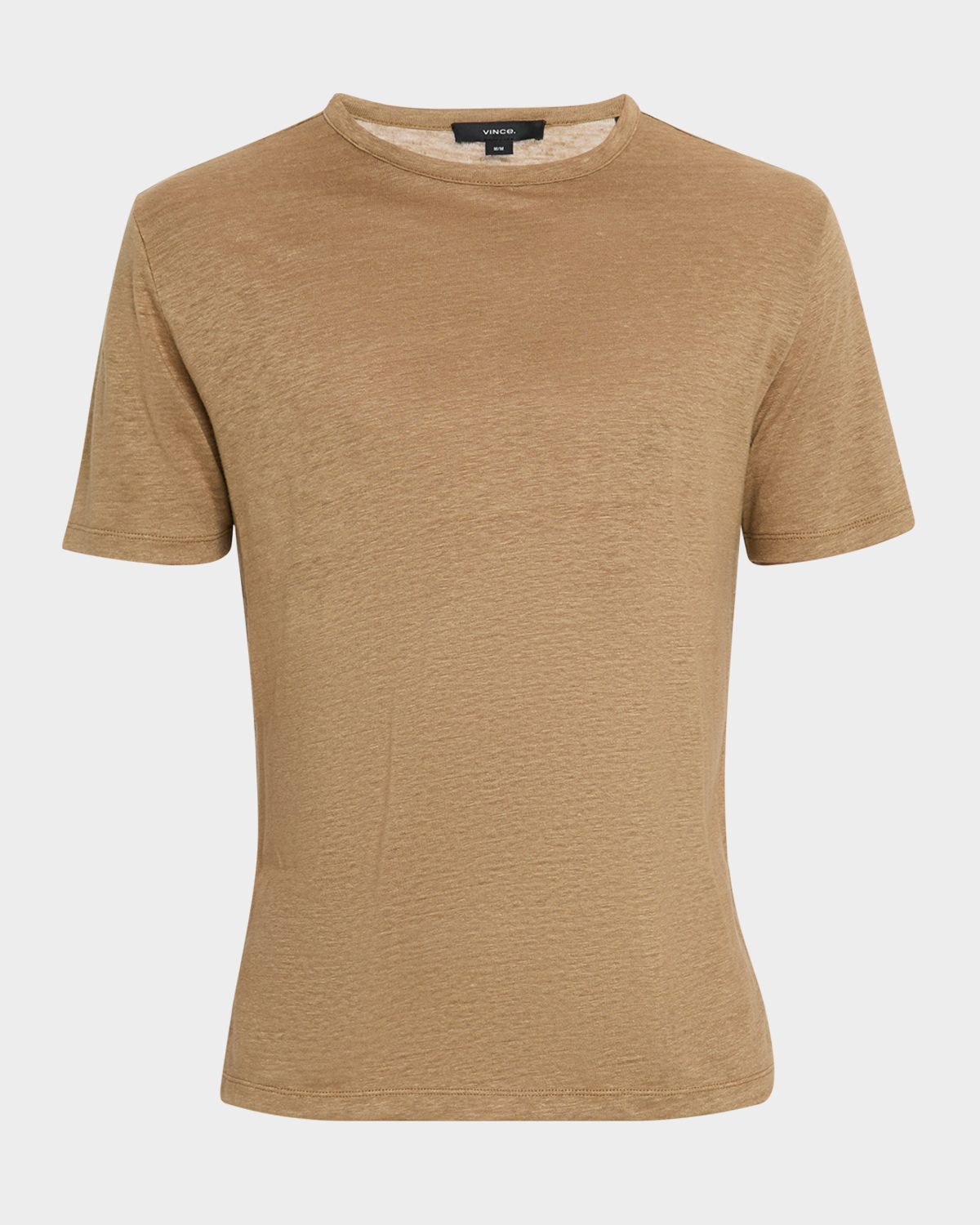 Vince Men 's Solid Linen T-Shirt