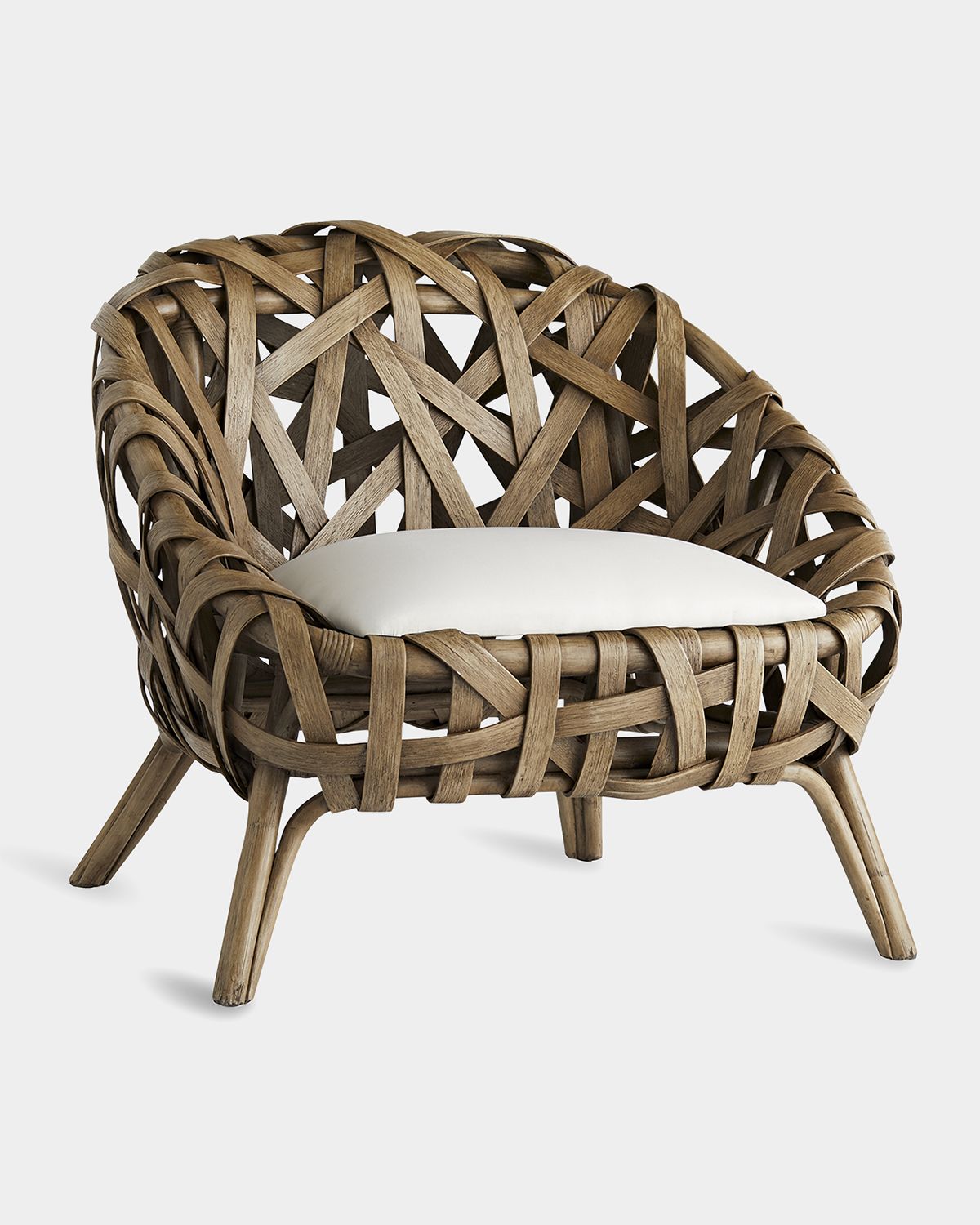 Arteriors Horatio Woven Rattan Chair