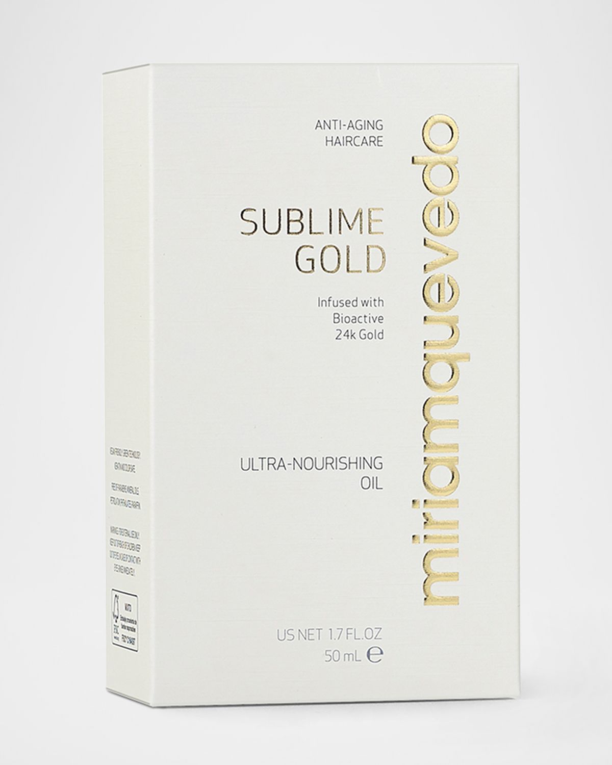 Miriam Quevedo Sublime Gold Ultra Nourishing Oil, 1.7 oz./50mL