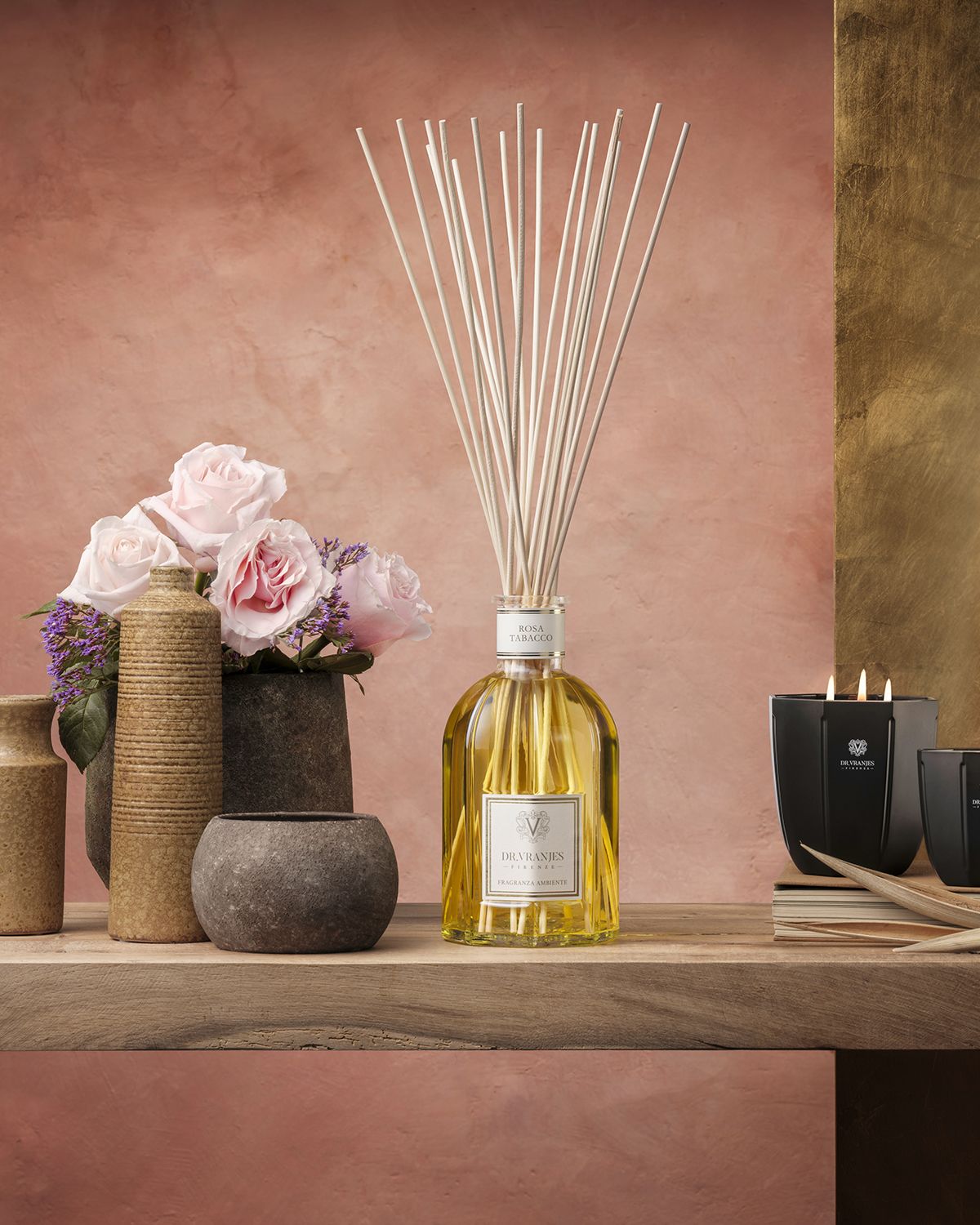 Dr. Vranjes Firenze Rosa Tabacco Diffuser, 42.2 oz.