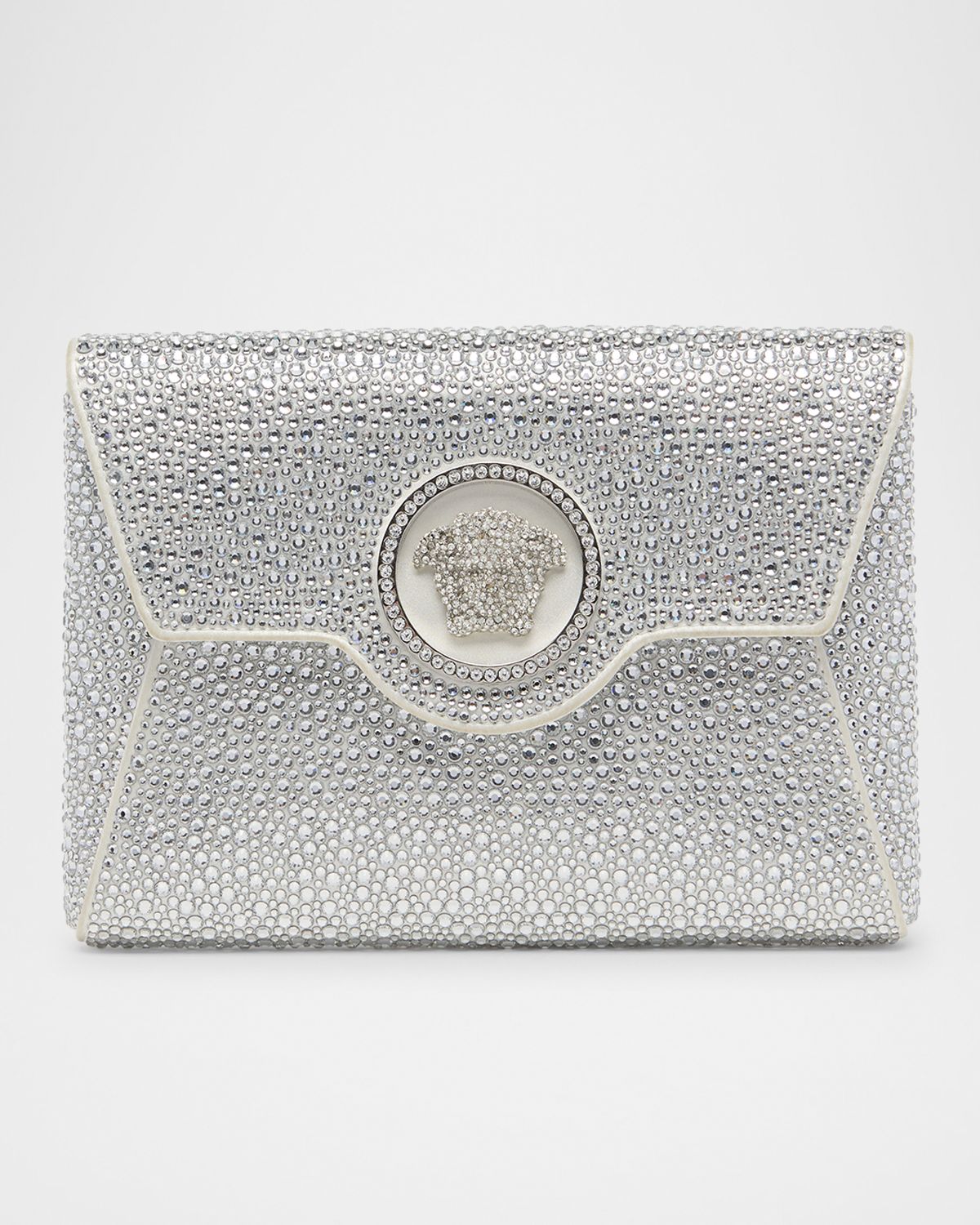 Versace La Medusa Mini Crystal Crossbody Bag