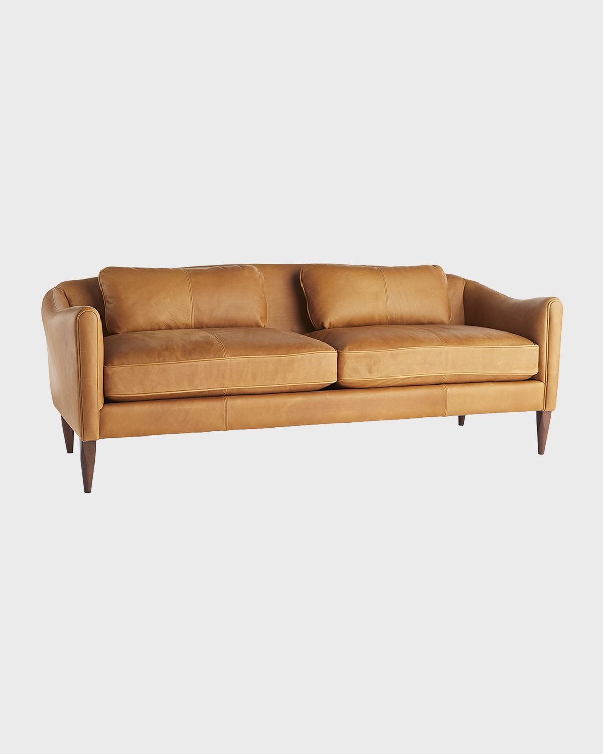 Arteriors Vincent Leather Sofa 80.5"