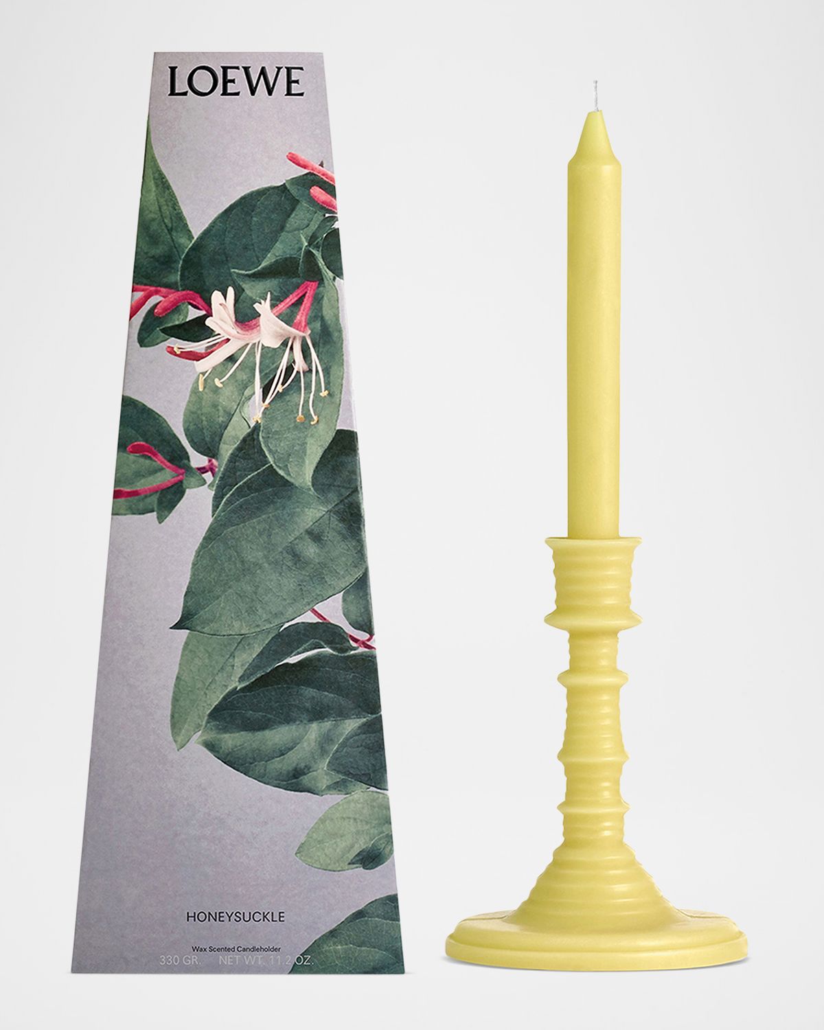 Loewe 11.9 oz. Honeysuckle Wax Candleholder