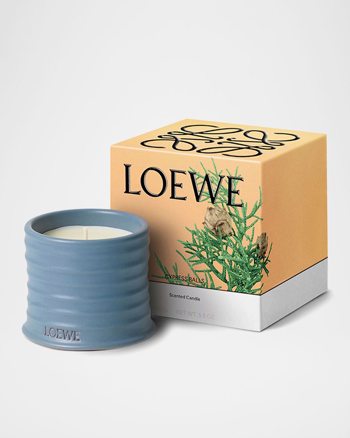 Loewe Small Cypress Balls Candle, 5.8 oz.
