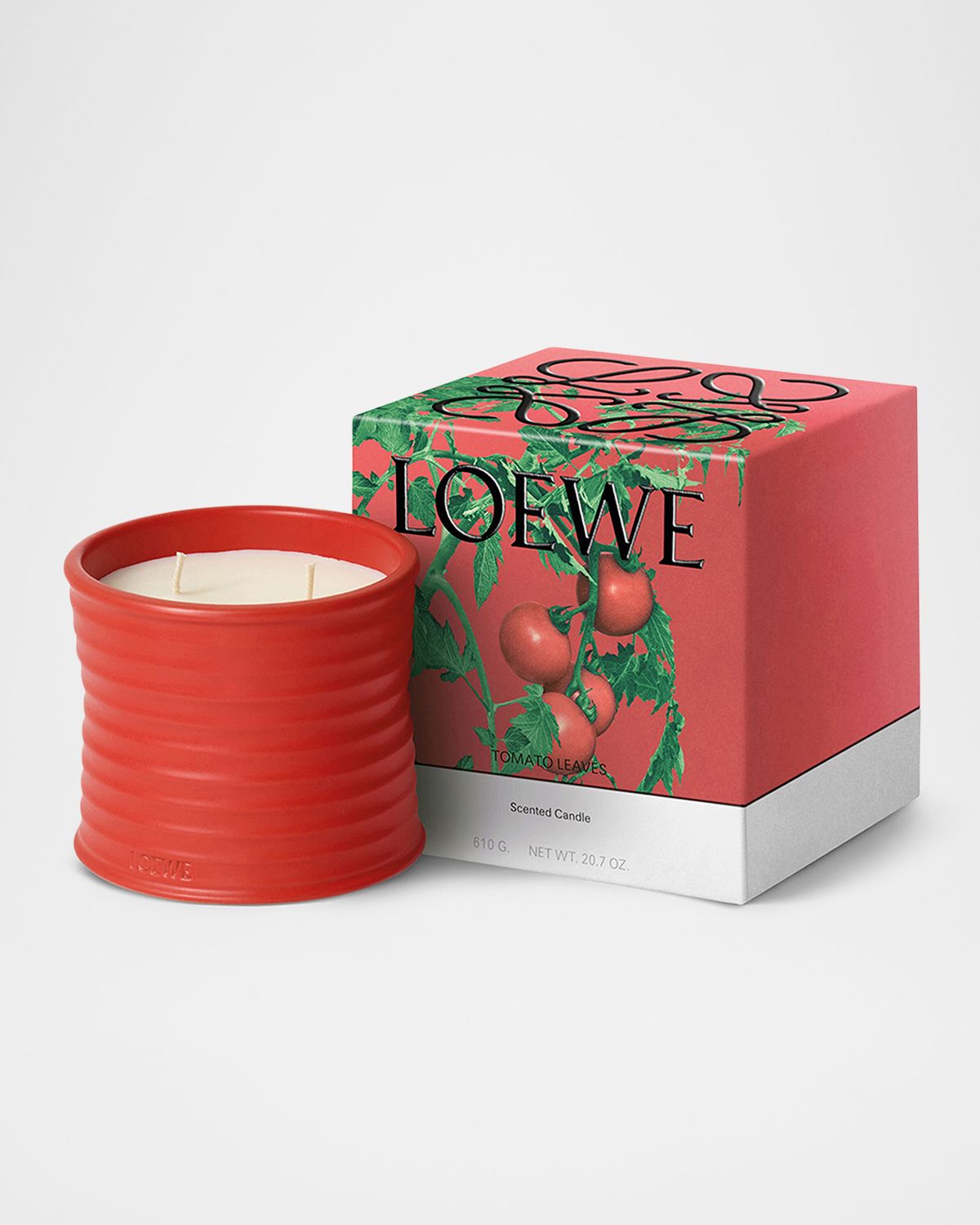 Loewe Medium Tomato Leaves Candle, 21.5 oz.