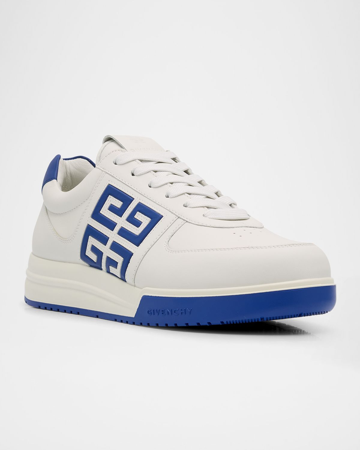 Givenchy Men 's G4 Bicolor Leather Low-Top Sneakers