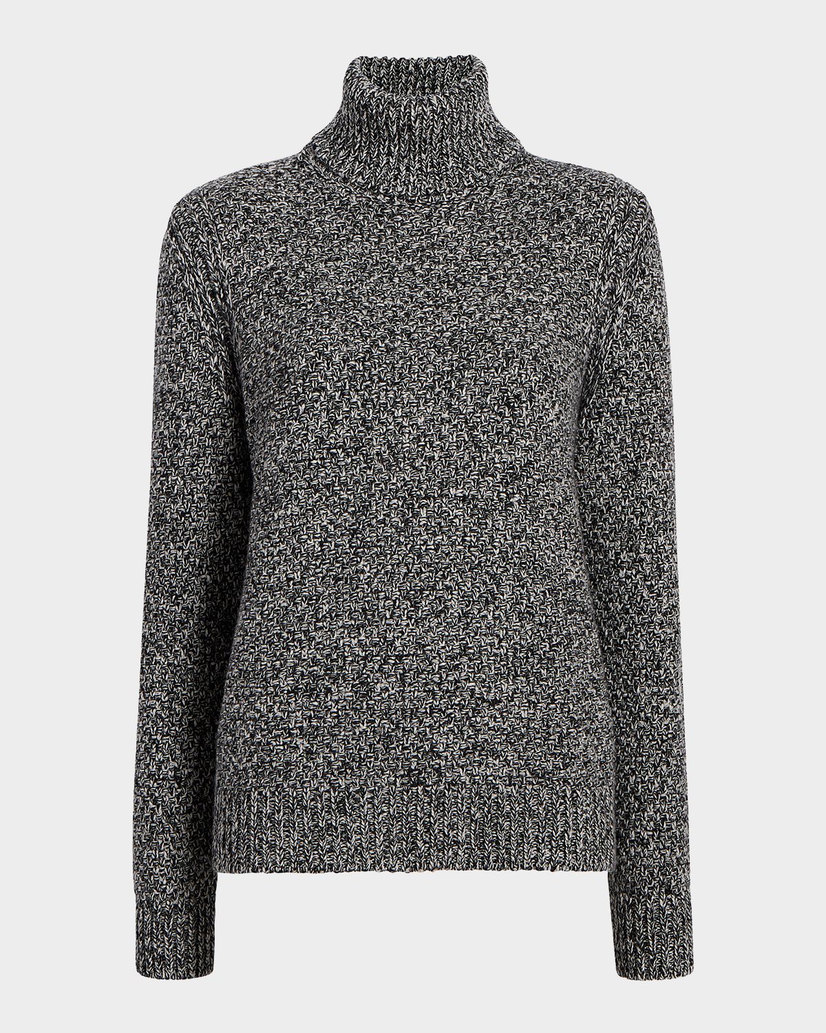 Another Tomorrow Recycled Cashmere Turtleneck Sweater