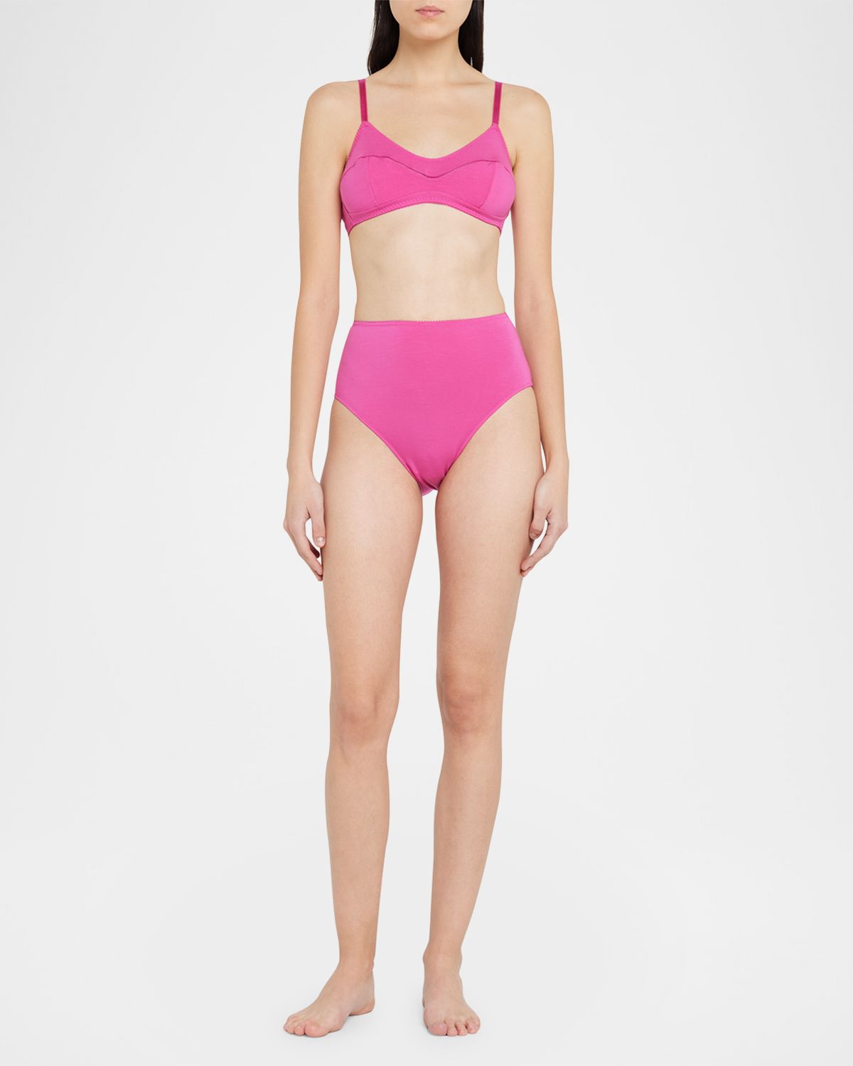 Videris Lingerie Whitney High-Rise Bikini Briefs