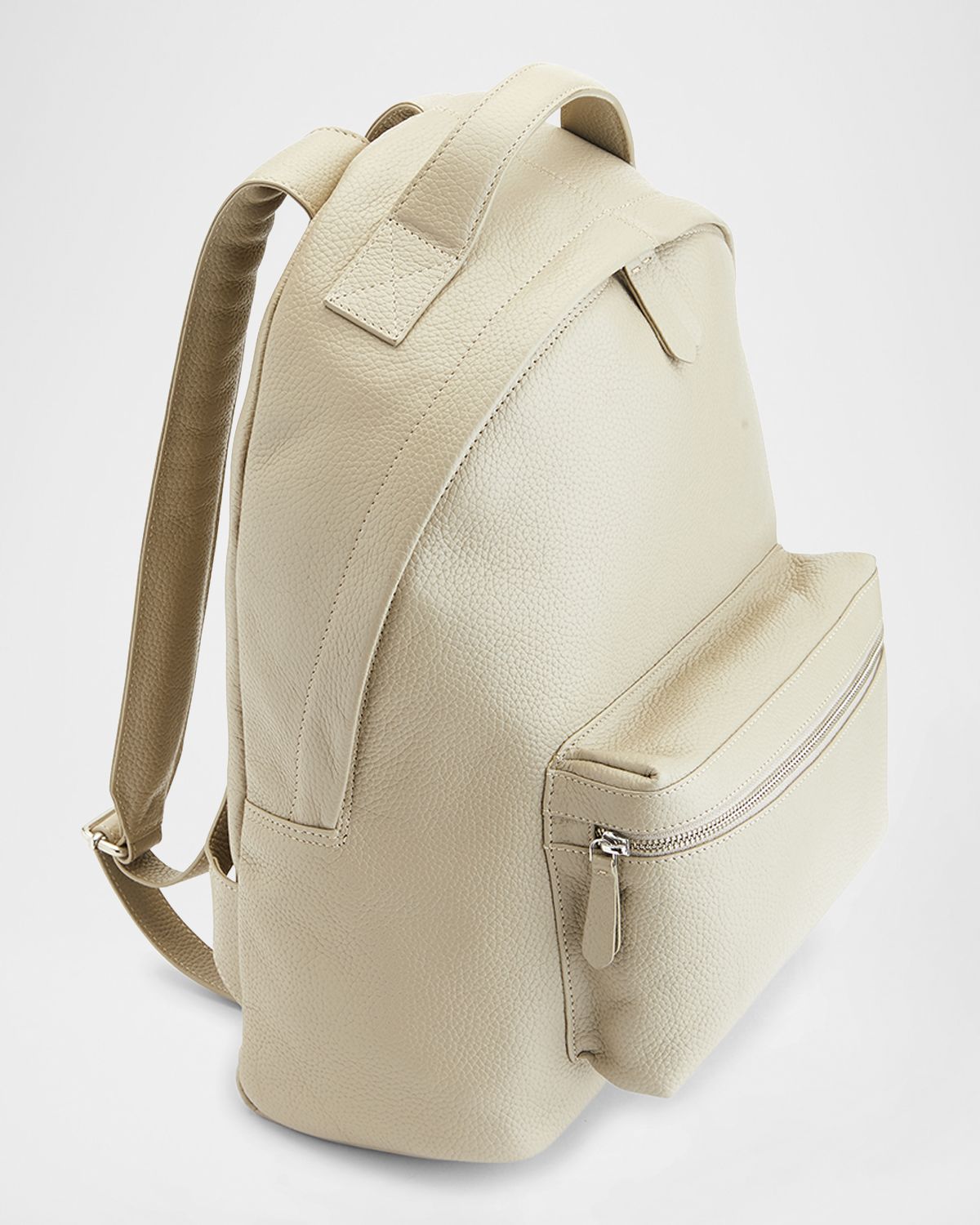 ROYCE New York Monogrammed Leather 13" Laptop Backpack