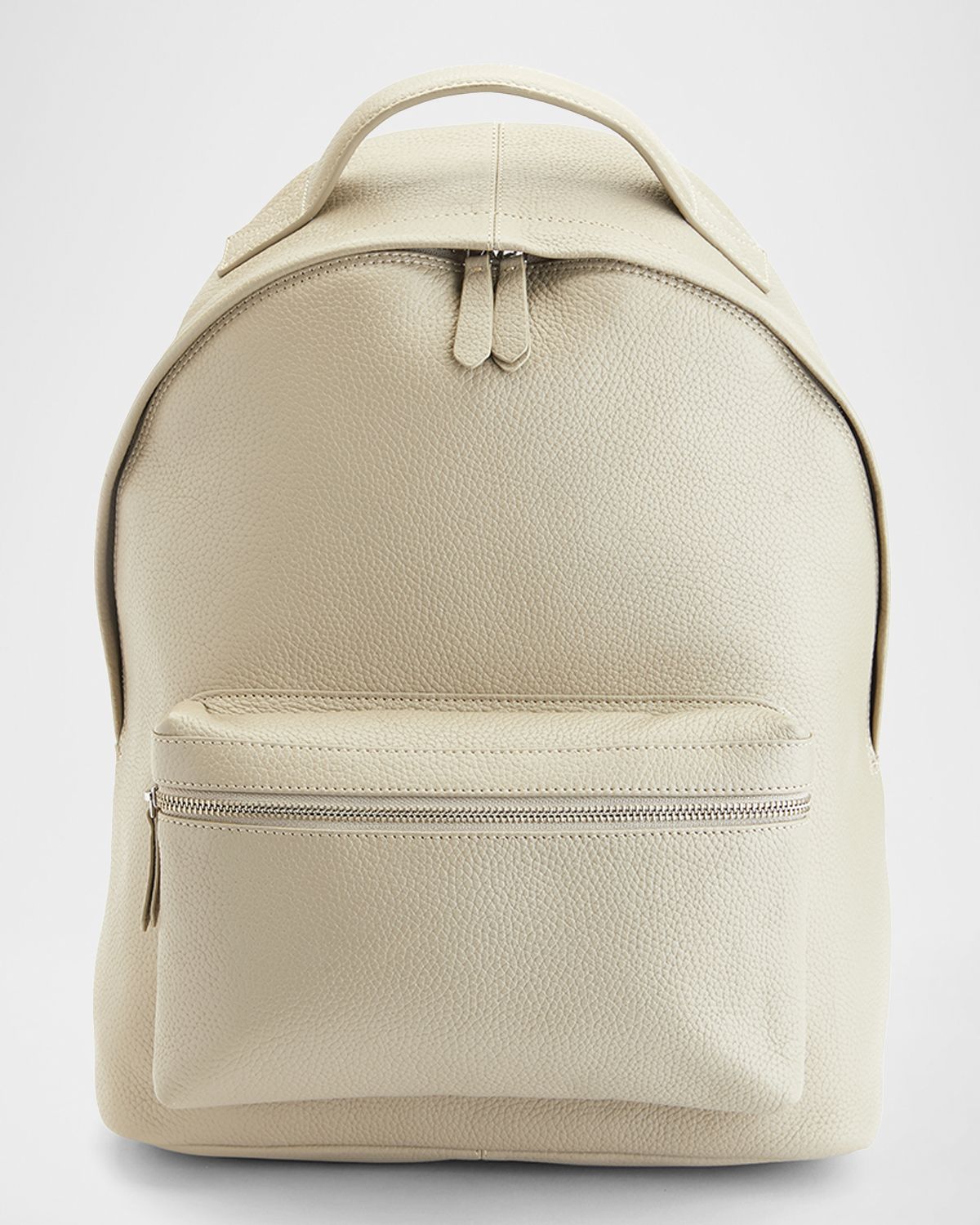 ROYCE New York Monogrammed Leather 13" Laptop Backpack