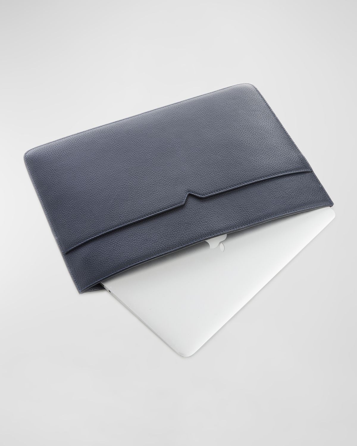 ROYCE New York Personalized Leather 13" Laptop Sleeve