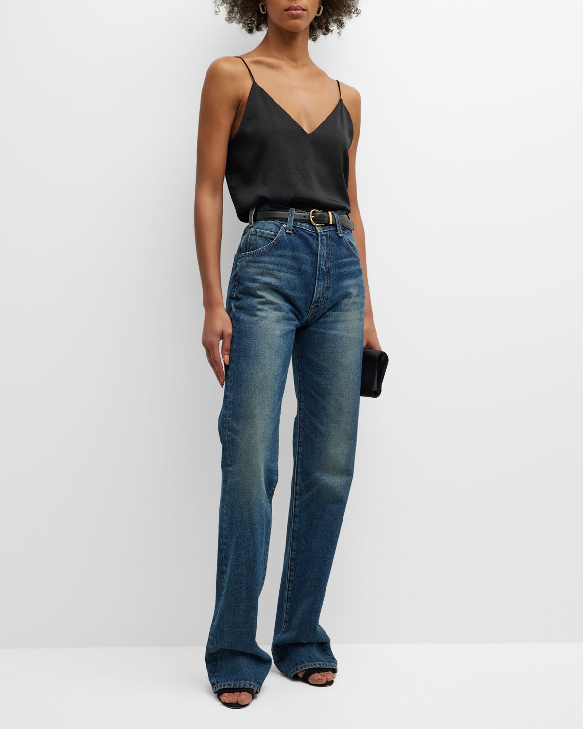 Nili Lotan Joan Straight-Leg Jeans