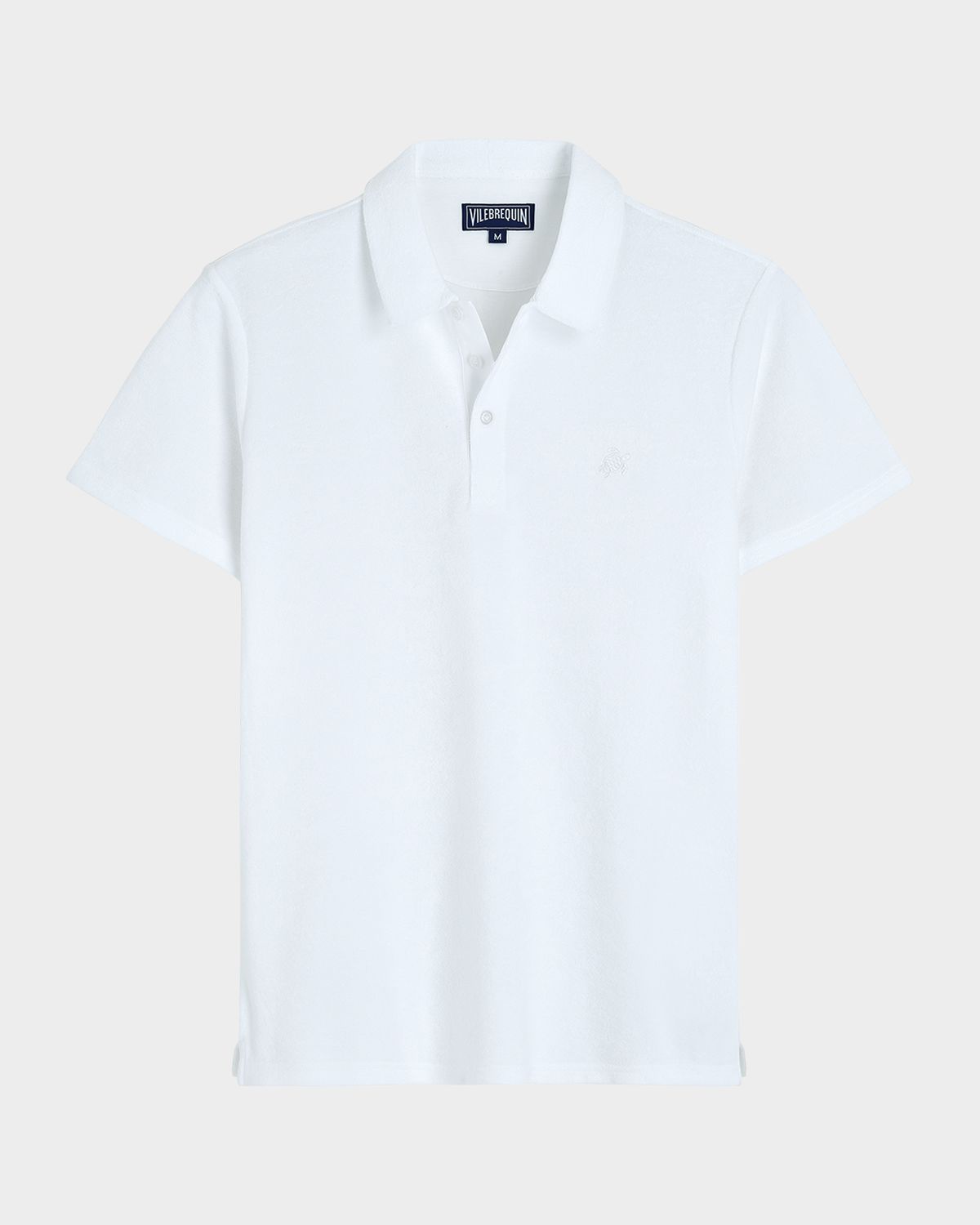 Vilebrequin Men 's Organic Terry Polo Shirt | Thumbnail 4 Vilebrequin Men 's Organic Terry Polo Shirt | Thumbnail 4