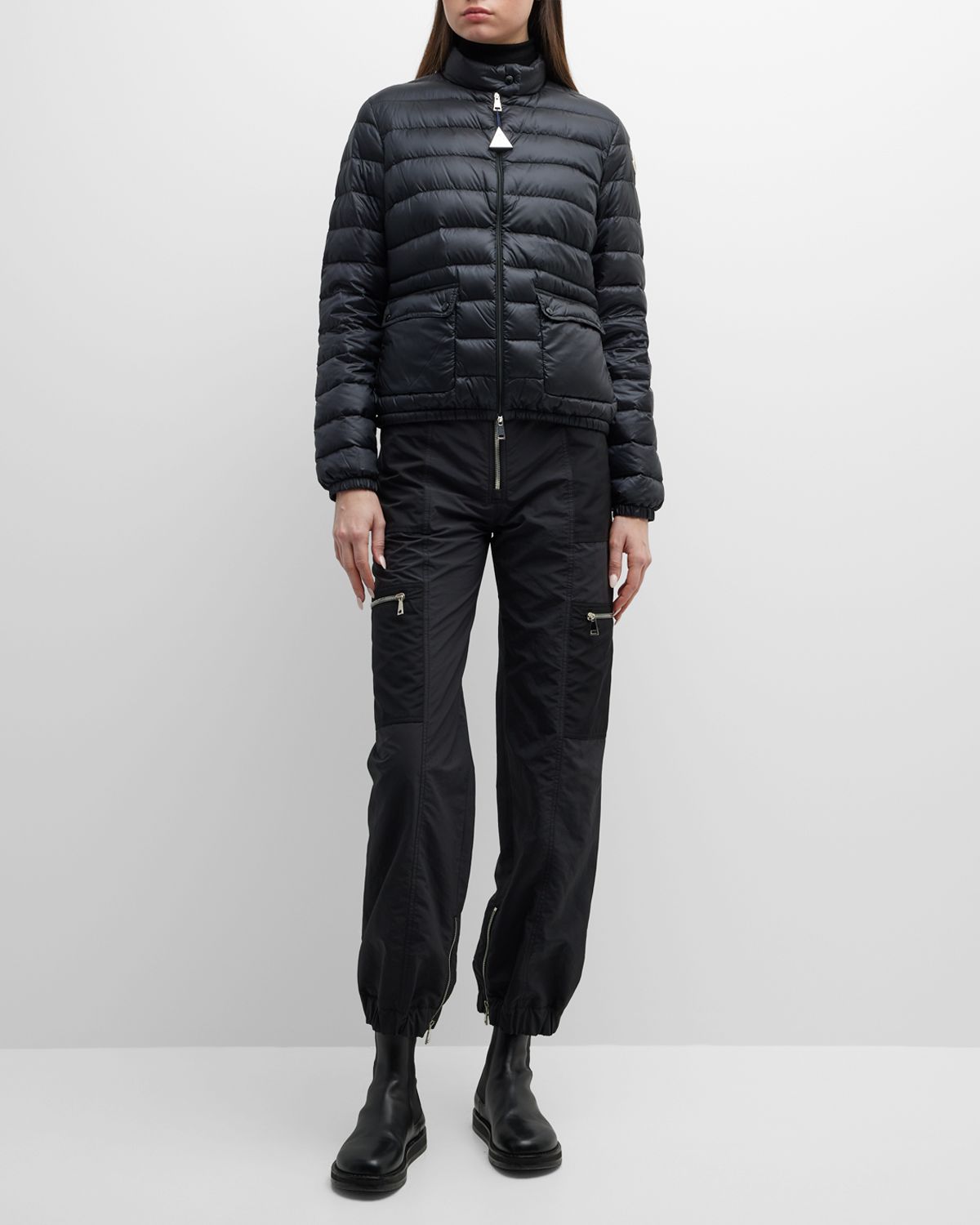 Moncler Lans Short Down Jacket