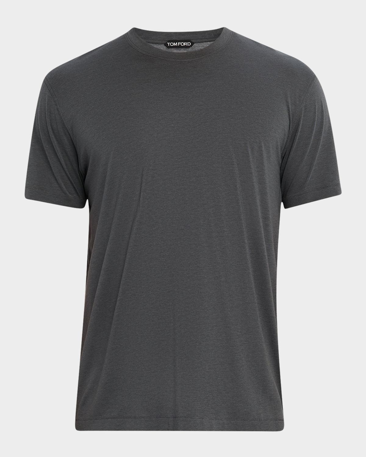 TOM FORD Men 's Lyocell-Cotton Crewneck T-Shirt | Thumbnail 6