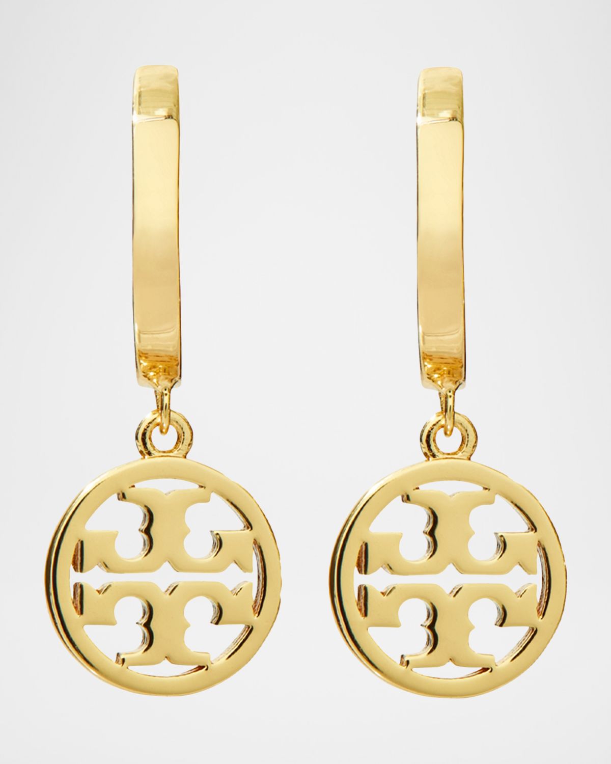 Tory Burch Icon Huggie Hoop Earrings