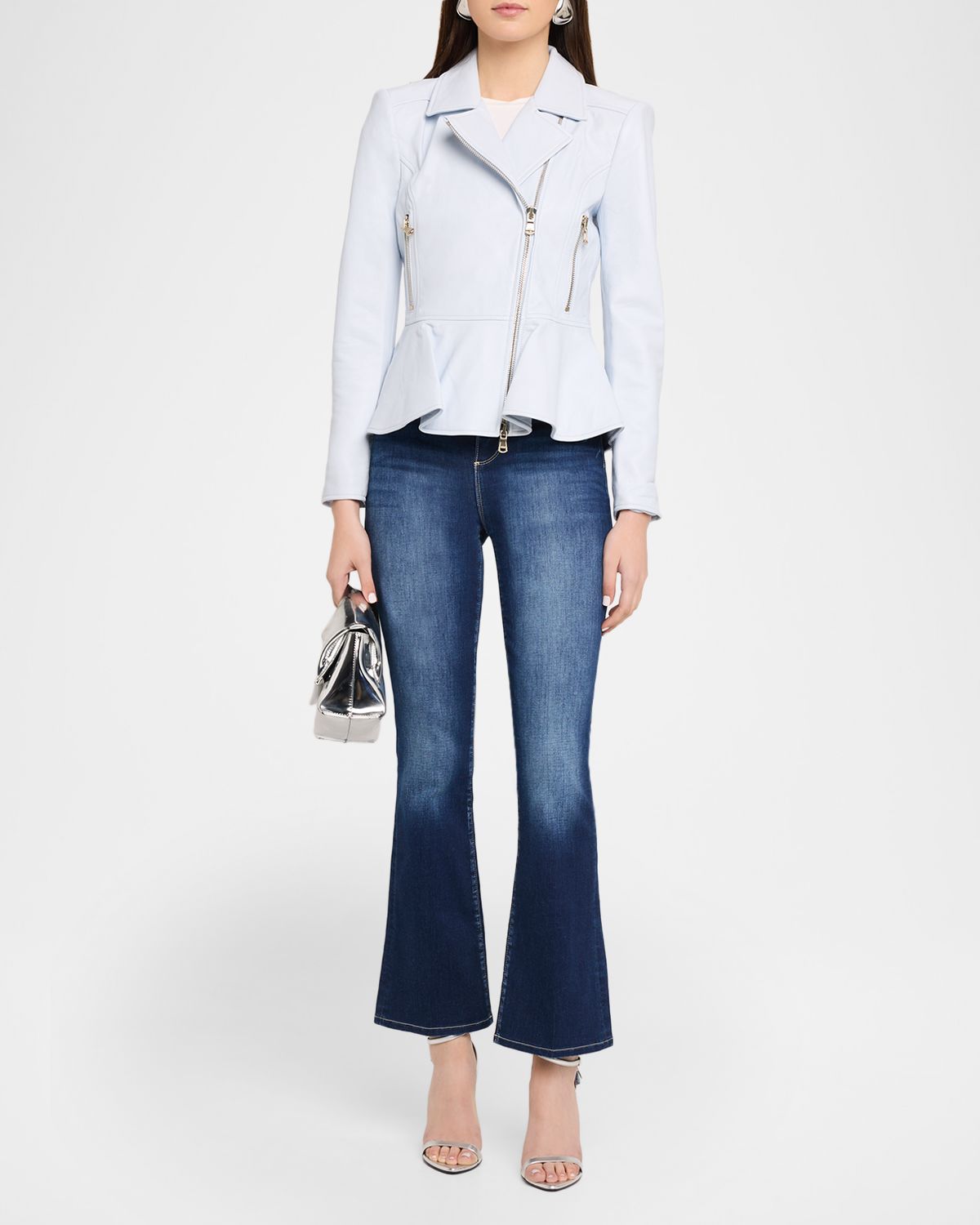 L 'Agence Selma High Rise Baby Bootcut Jeans