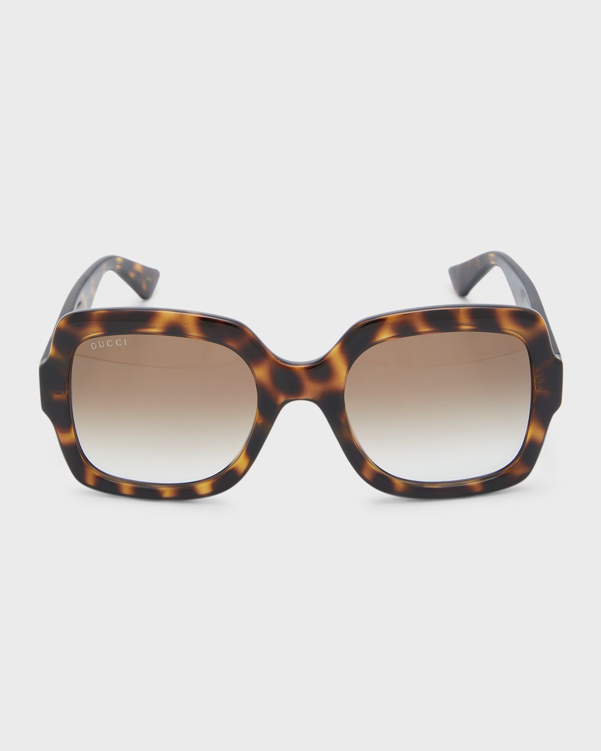Gucci Gradient GG Square Injection Plastic Sunglasses