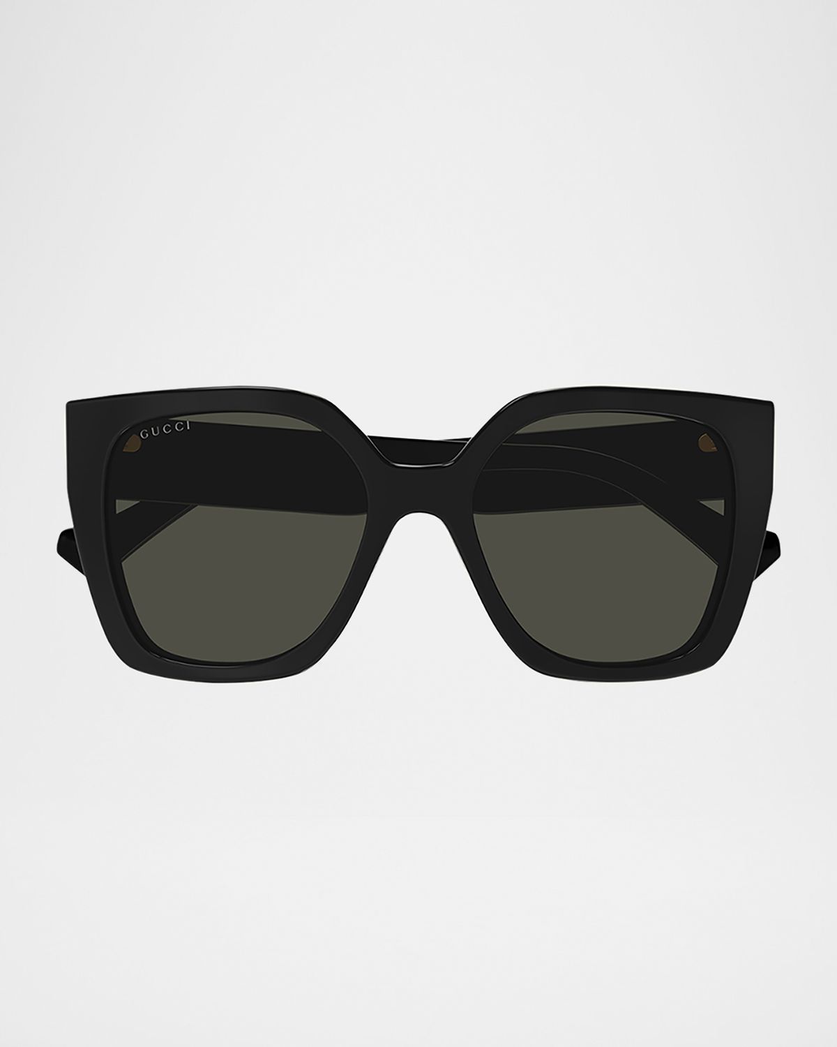 Gucci Color-Block GG Injection Plastic Cat-Eye Sunglasses
