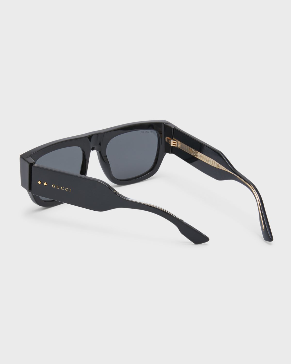 Gucci Men 's Oversized Rectangle Sunglasses