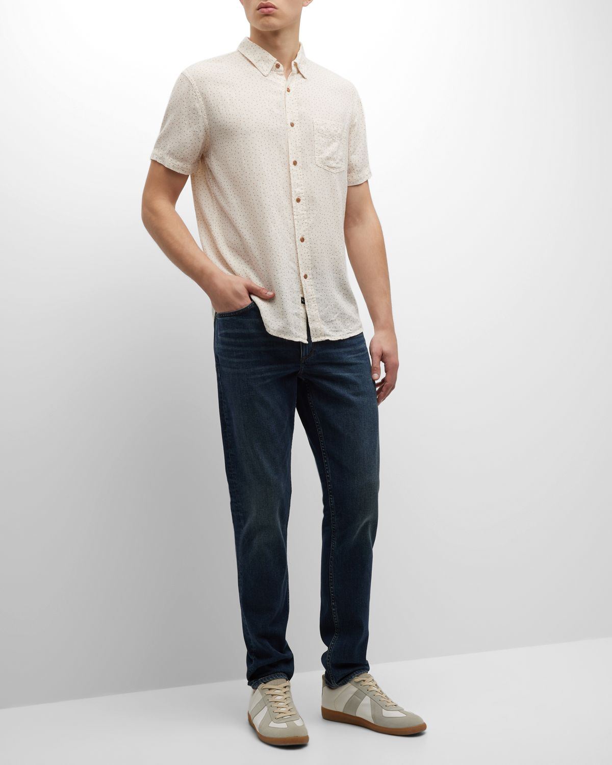 Rag & Bone Men 's Fit 2 Authentic Stretch Jeans