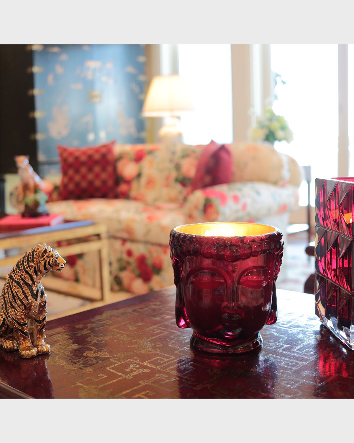 Thompson Ferrier 40 oz Elizabeth II Buddha Candle