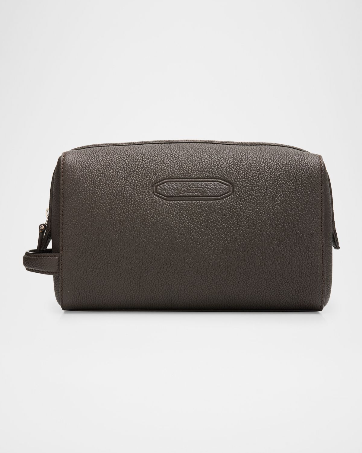 Brioni Men 's Leather Toiletry Bag