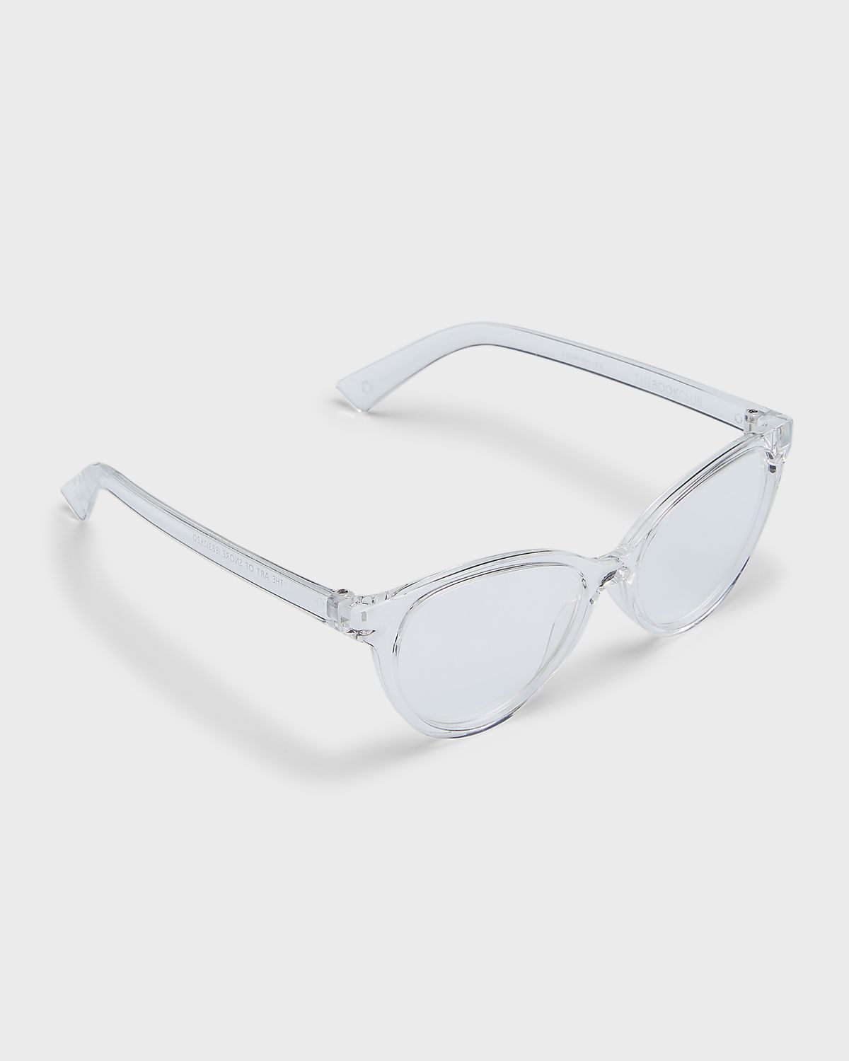 The Book Club The Art of Snore Plastic Cat-Eye Reading Glasses