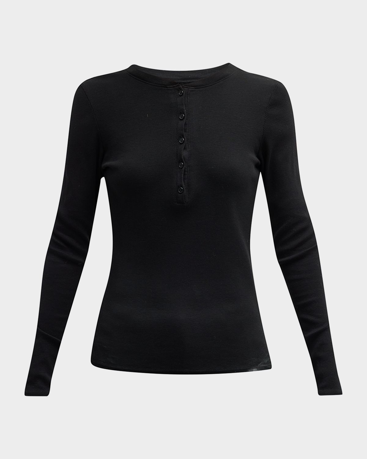 Nili Lotan Jordan Henley T-Shirt | Thumbnail 8