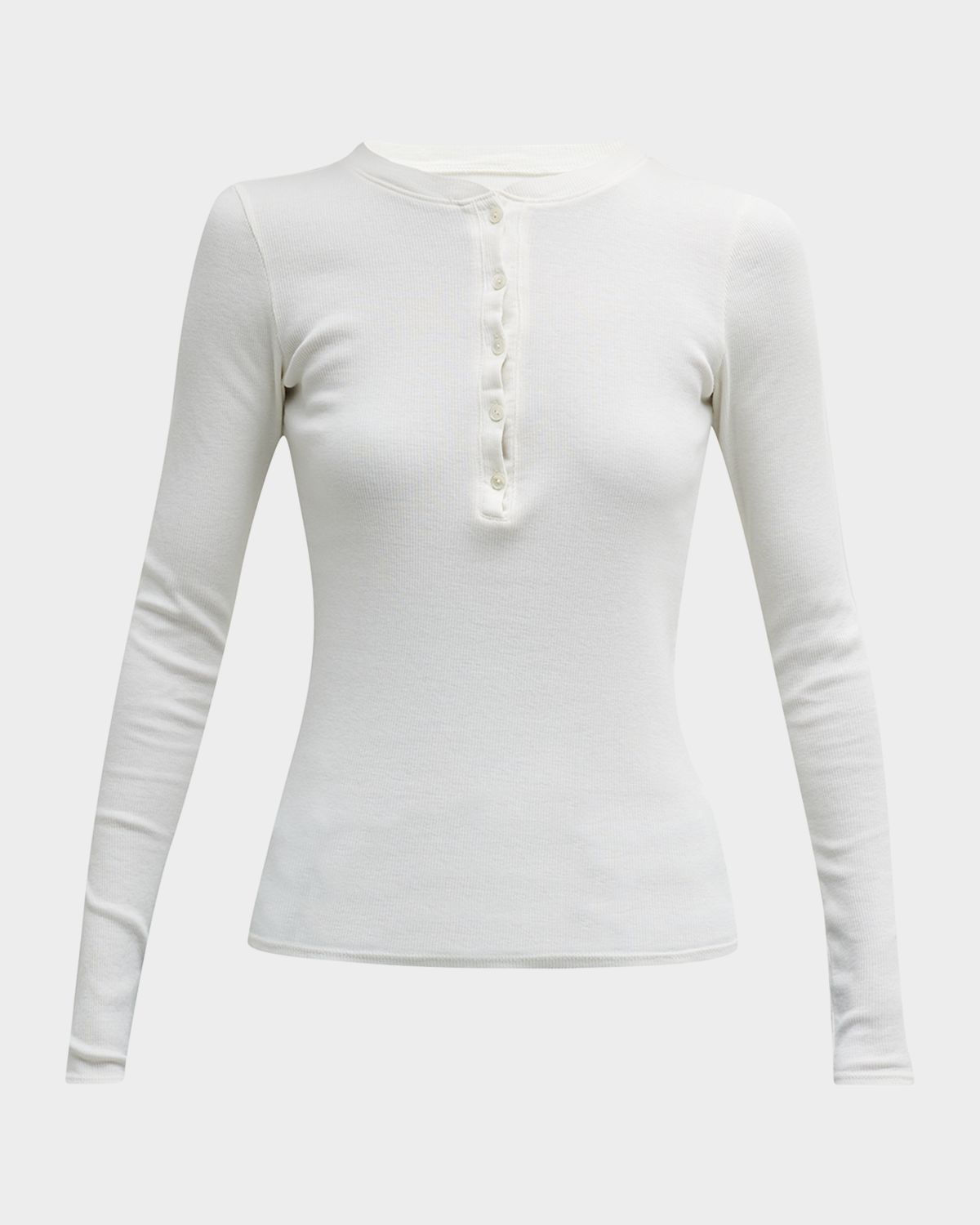 Nili Lotan Jordan Henley T-Shirt | Thumbnail 8 Nili Lotan Jordan Henley T-Shirt | Thumbnail 8