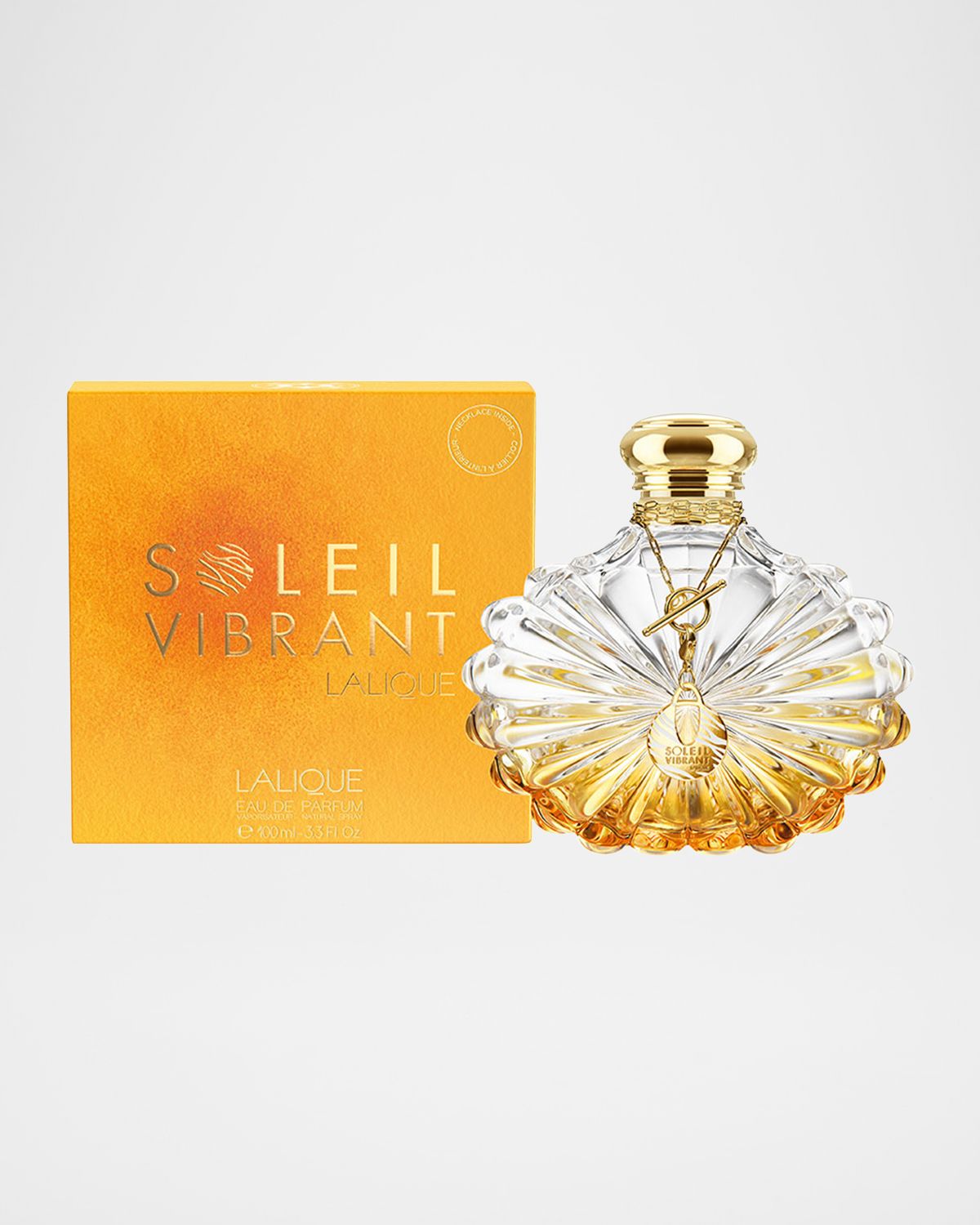 Lalique Soleil Vibrant Eau de Parfum, 3.3 oz.