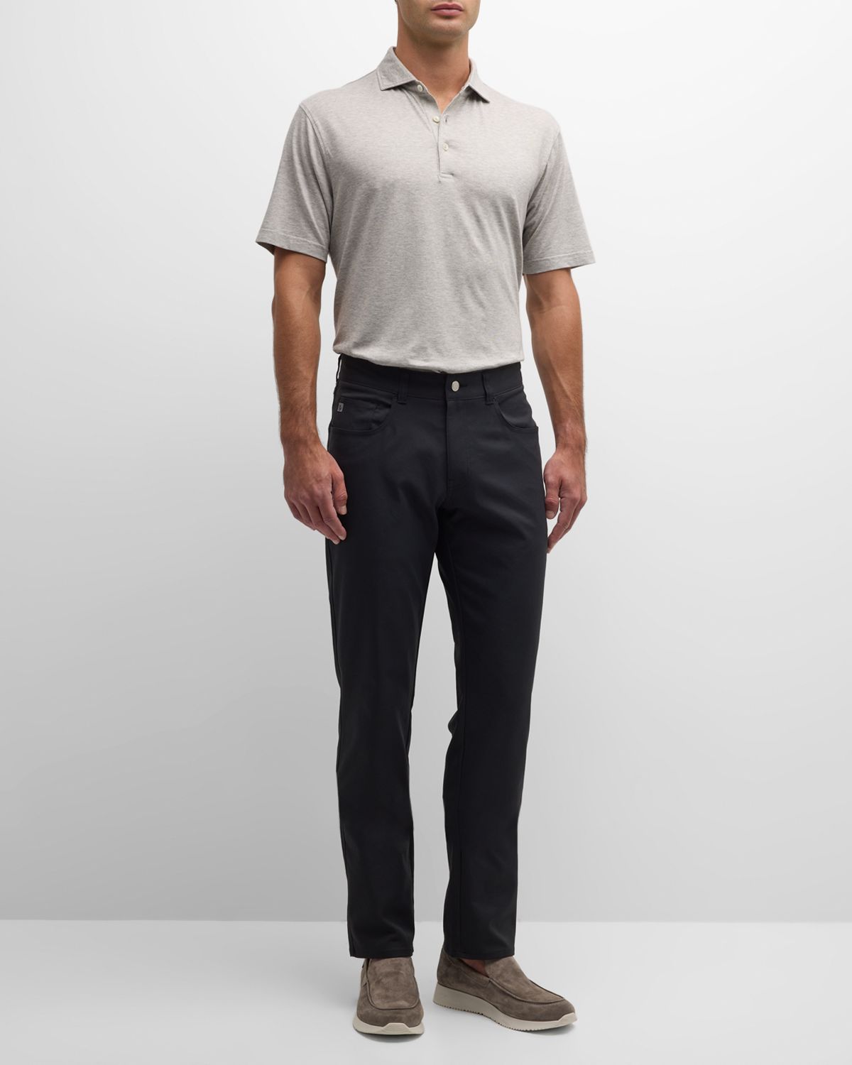 Peter Millar Men 's Excursionist Flex Polo Shirt