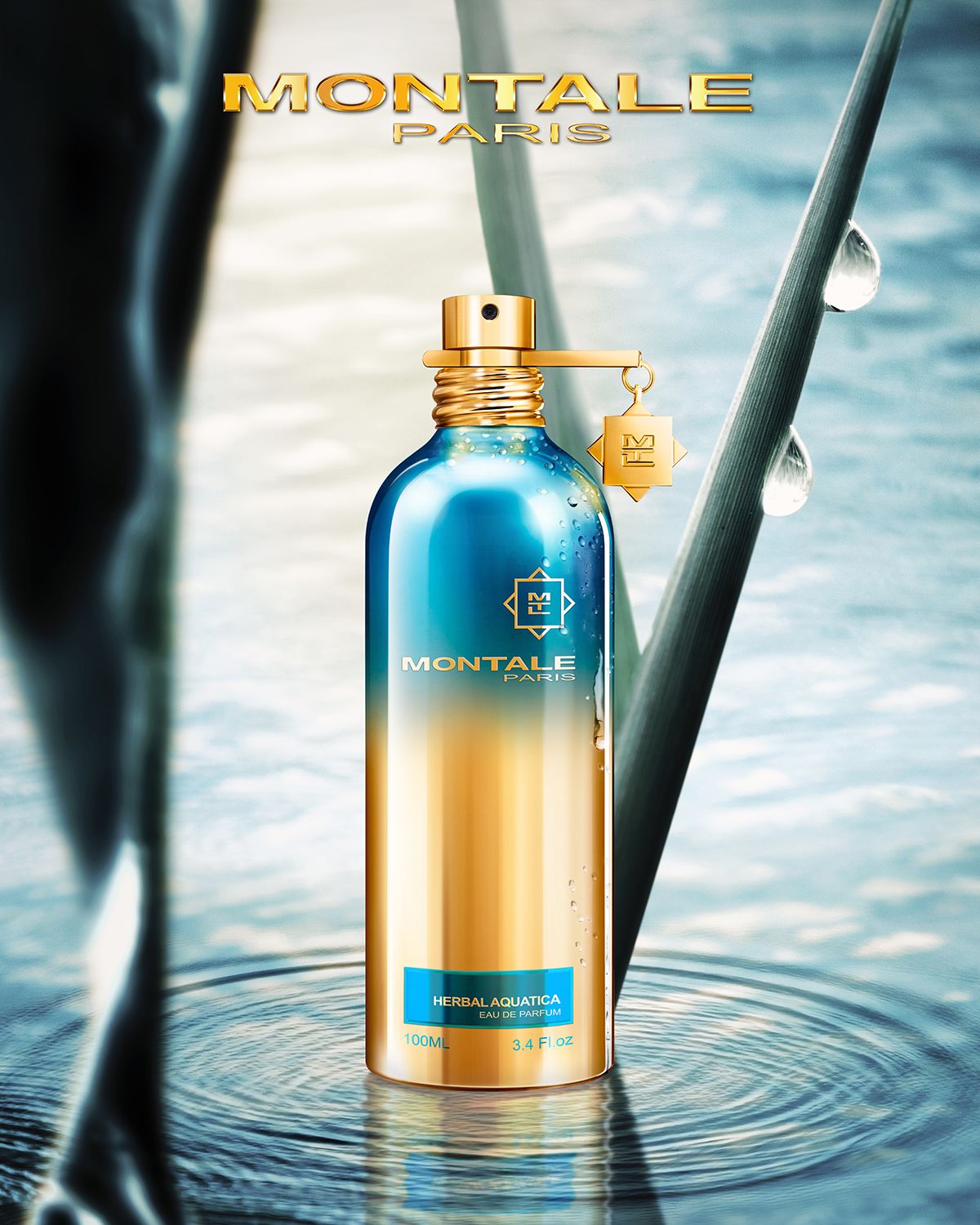 Montale Herbal Aquatica Eau de Parfum, 3.4 oz.