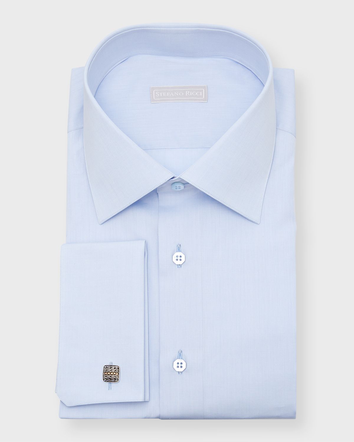 Stefano Ricci Men 's French Cuff Dress Shirt