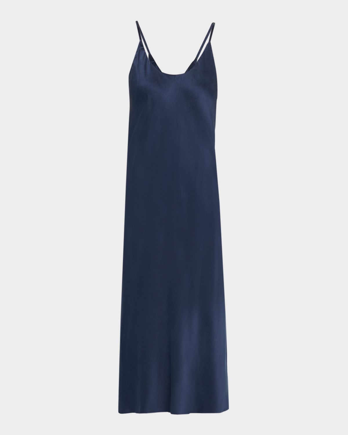 Lunya Backless Washable Silk Mini Slip Dress