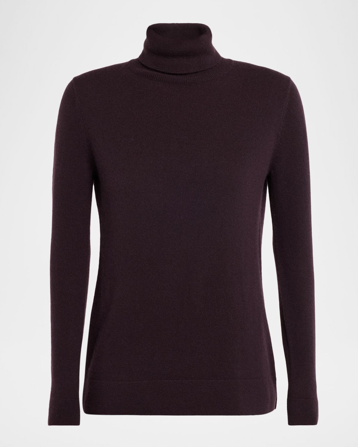 Neiman Marcus Cashmere Collection Cashmere Basic Turtleneck Top