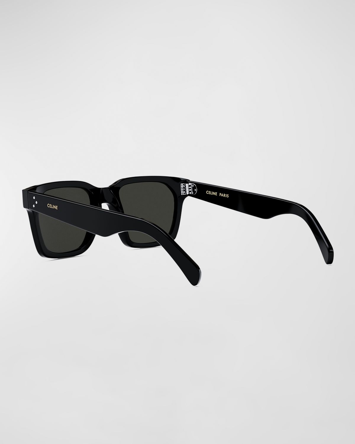 Celine Men 's Bold 3-Dots Square Sunglasses
