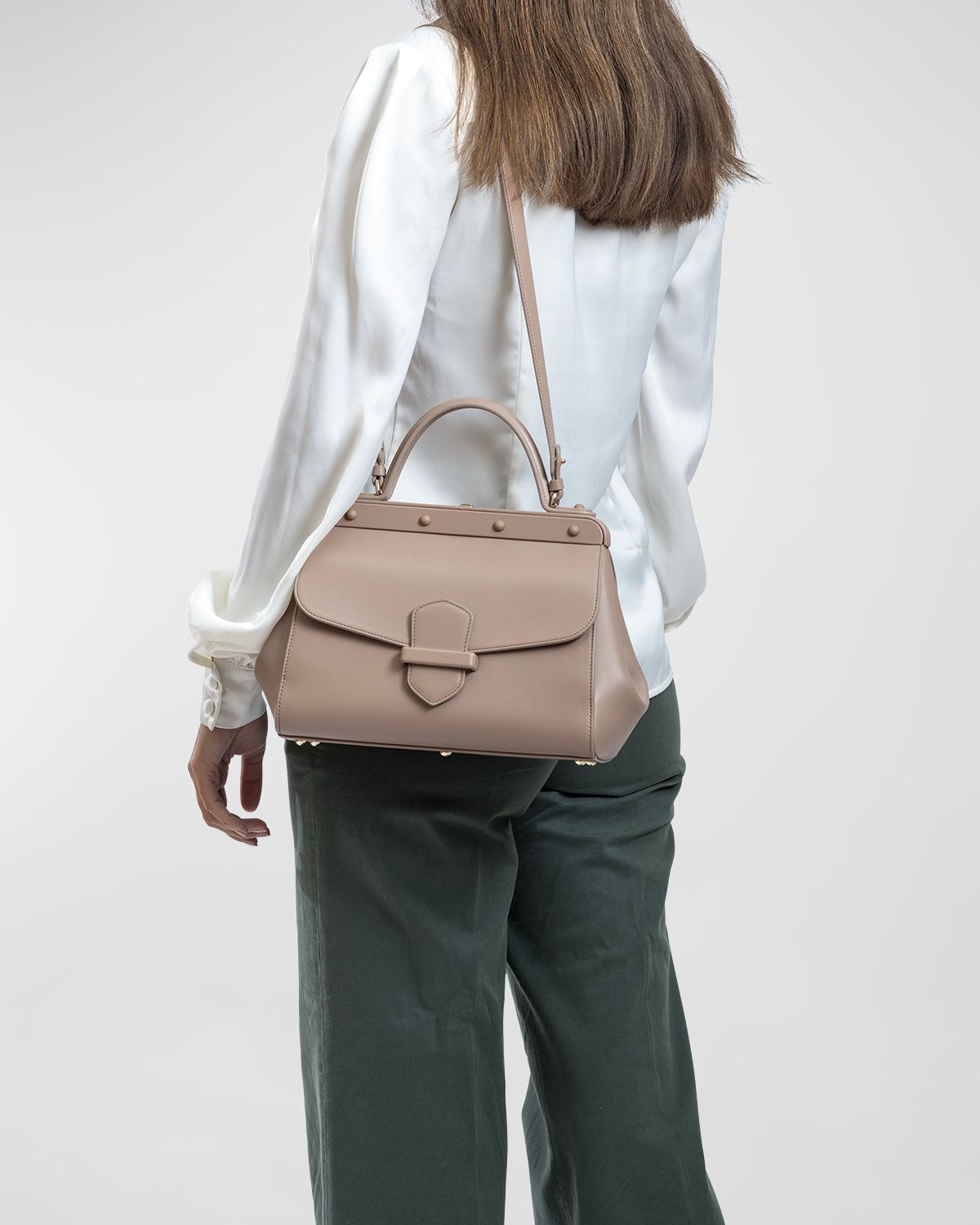 Franzi Margherita Medium Leather Top-Handle Bag | Thumbnail 4 Franzi Margherita Medium Leather Top-Handle Bag | Thumbnail 4