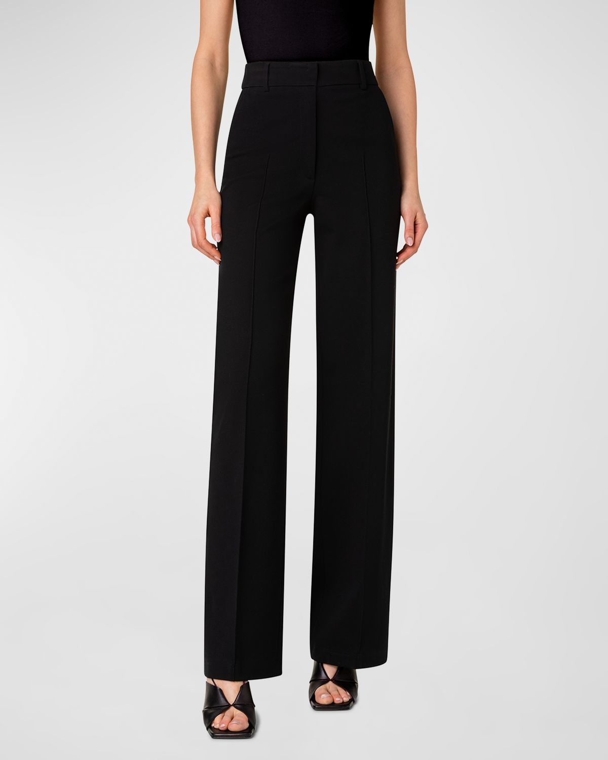 Akris punto Chiaro Signature Jersey Pants