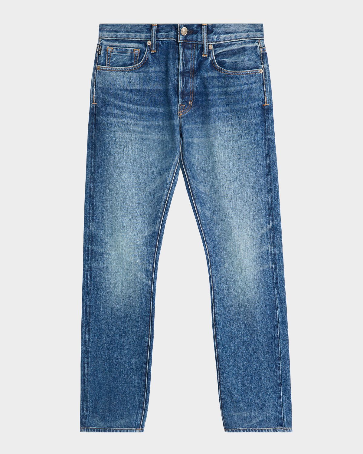 TOM FORD Men 's Straight-Fit Selvedge Denim Jeans