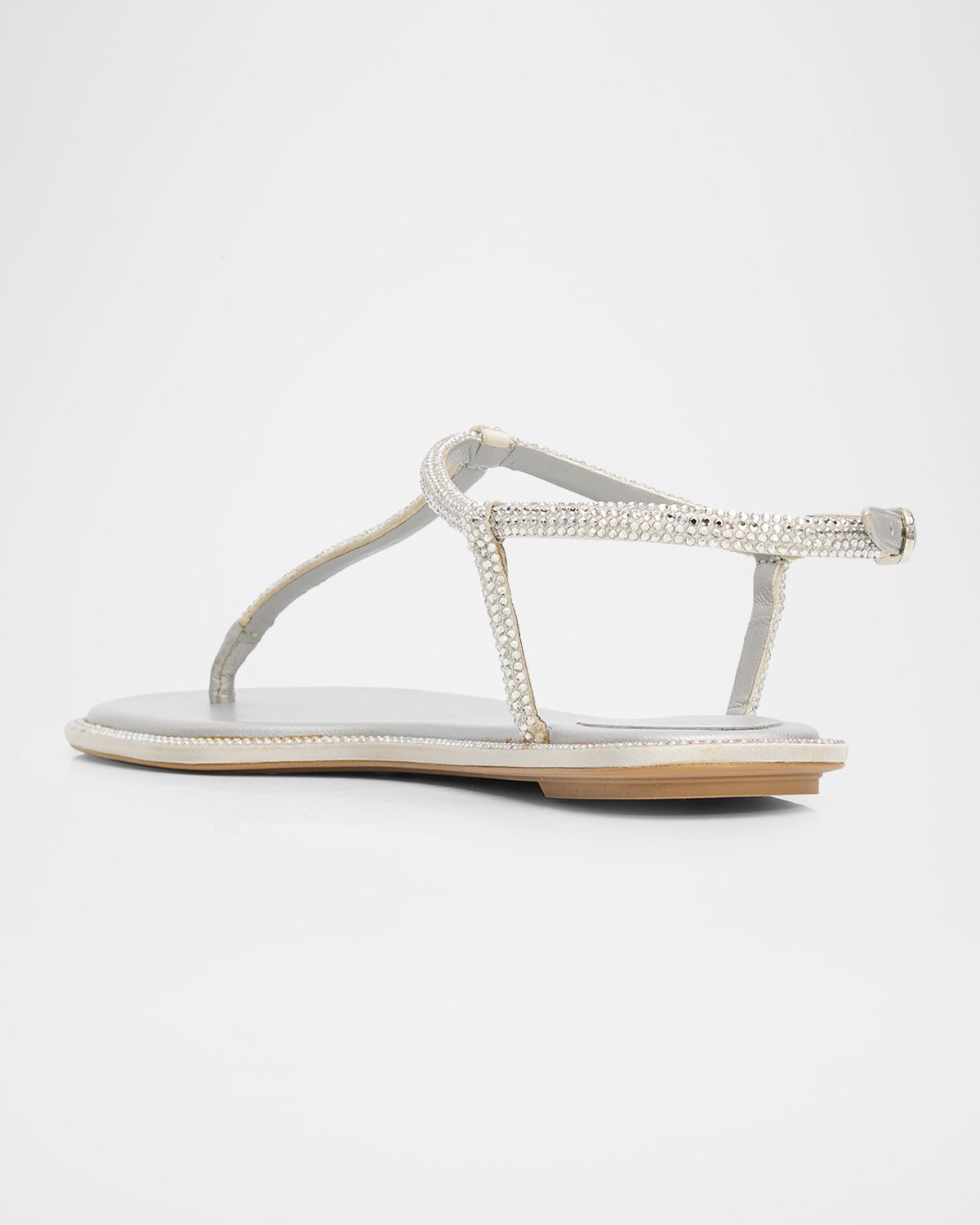 Rene Caovilla Strass T-Strap Thong Sandals | Thumbnail 4