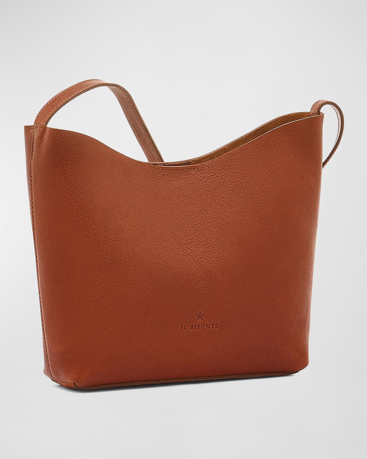 Il Bisonte Le Laudi Leather Crossbody Bag