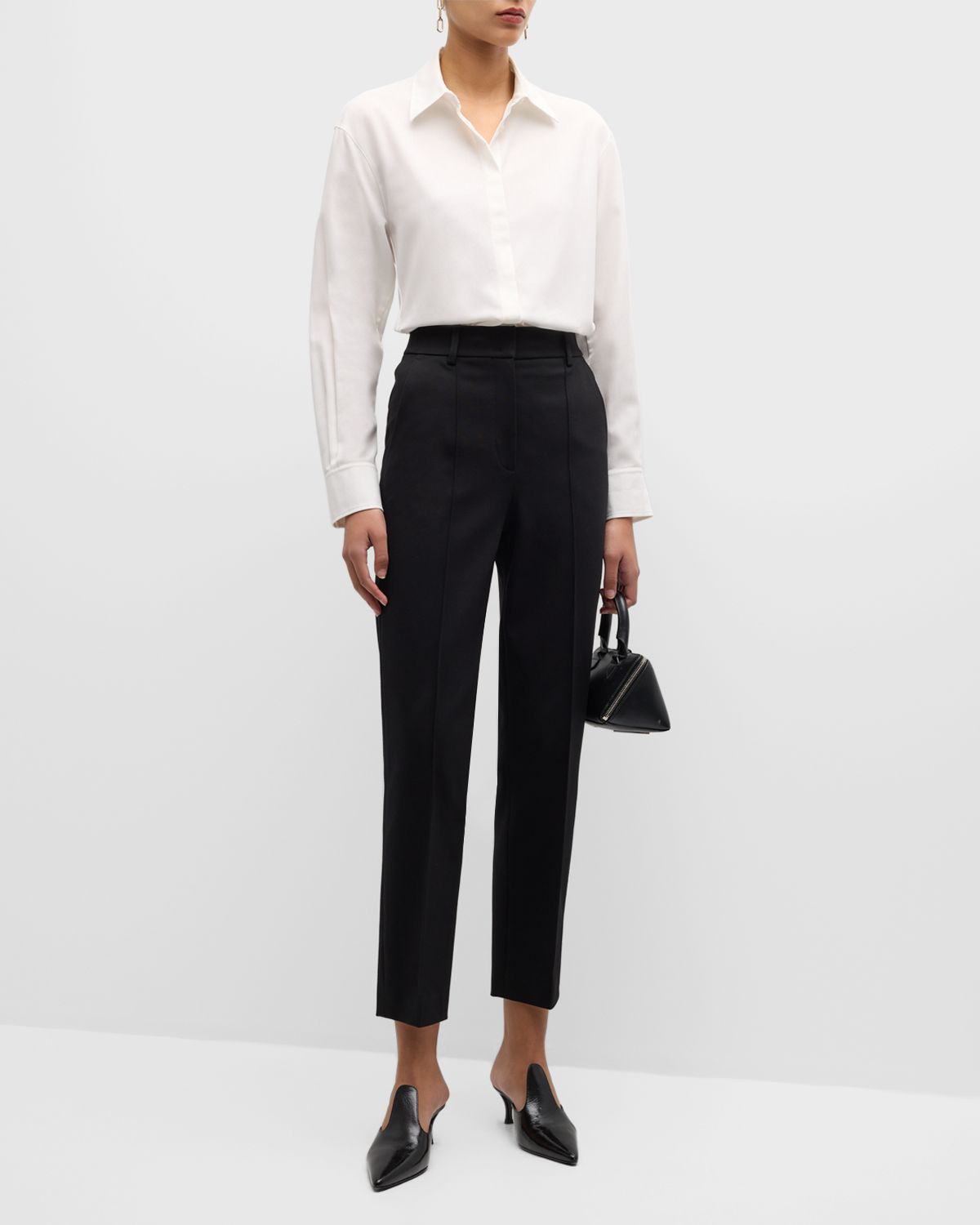 Akris punto Tapered Jersey Ferry Pants