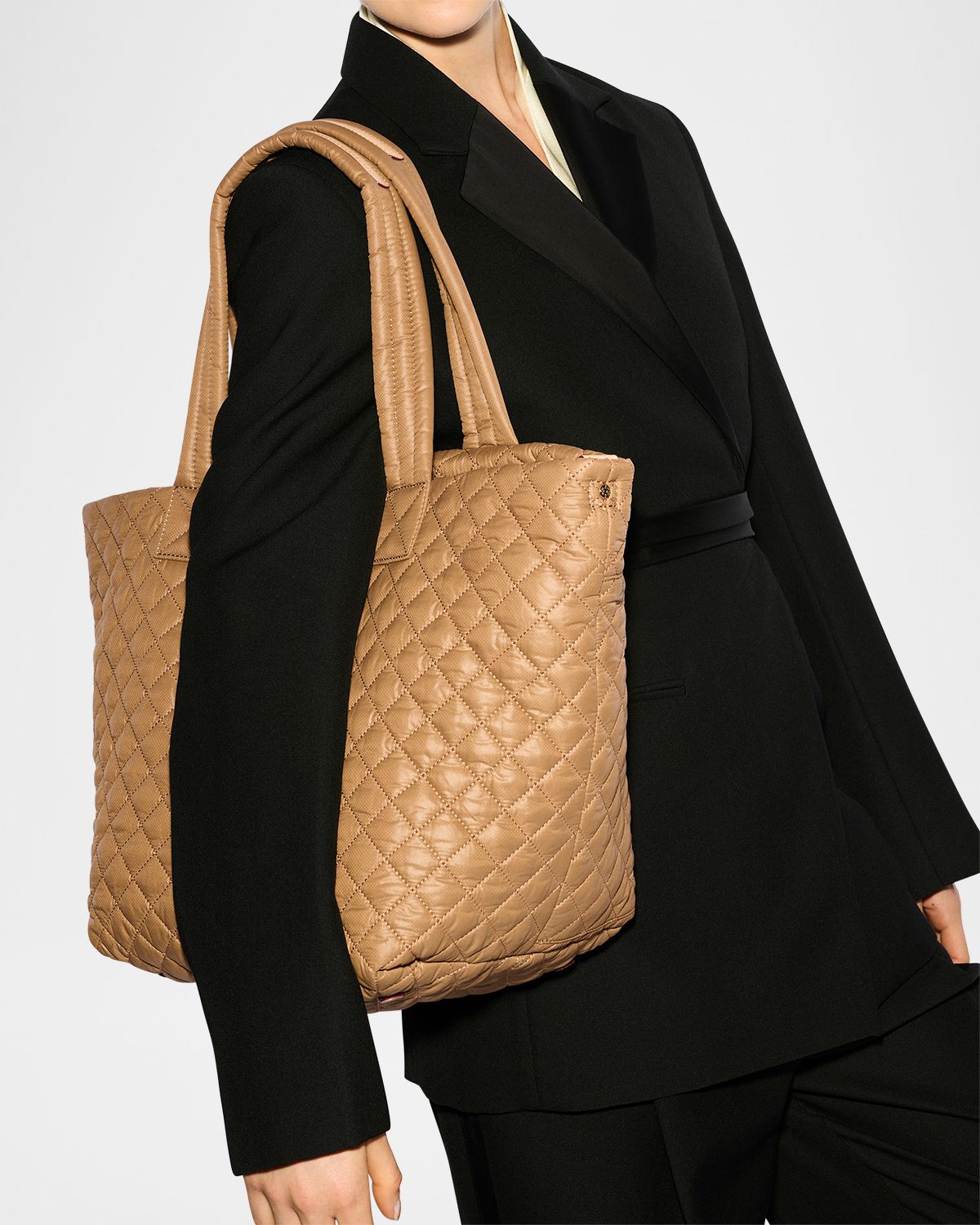 MZ WALLACE Metro Deluxe Medium Quilted Tote Bag