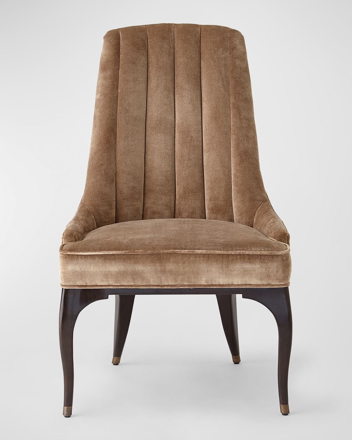 George Sellers for Global Views Harper Channel Tufted Dining Chair