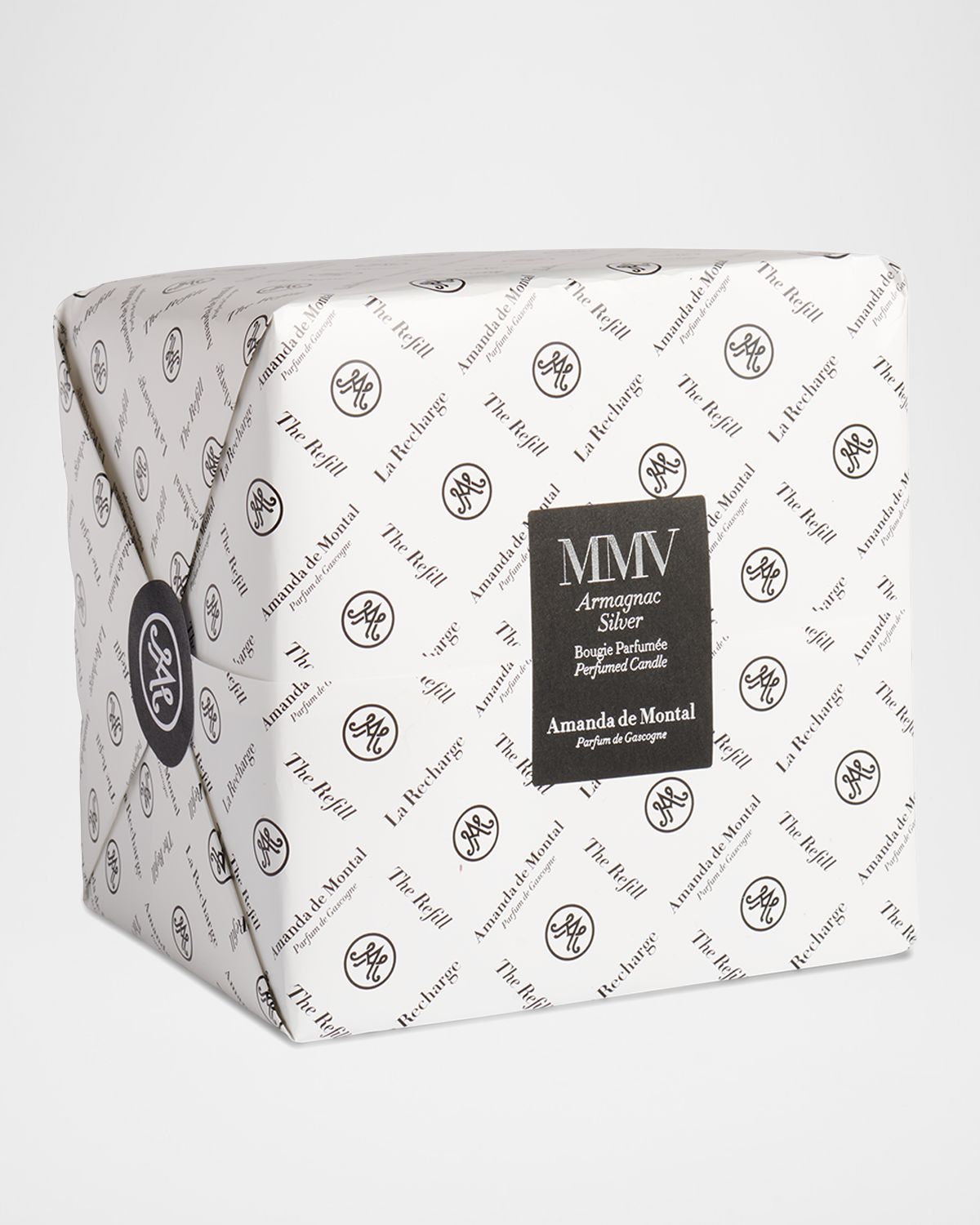 Amanda de Montal Armagnac Silver 4-Wick Scented Candle Refill, 1.4 kg