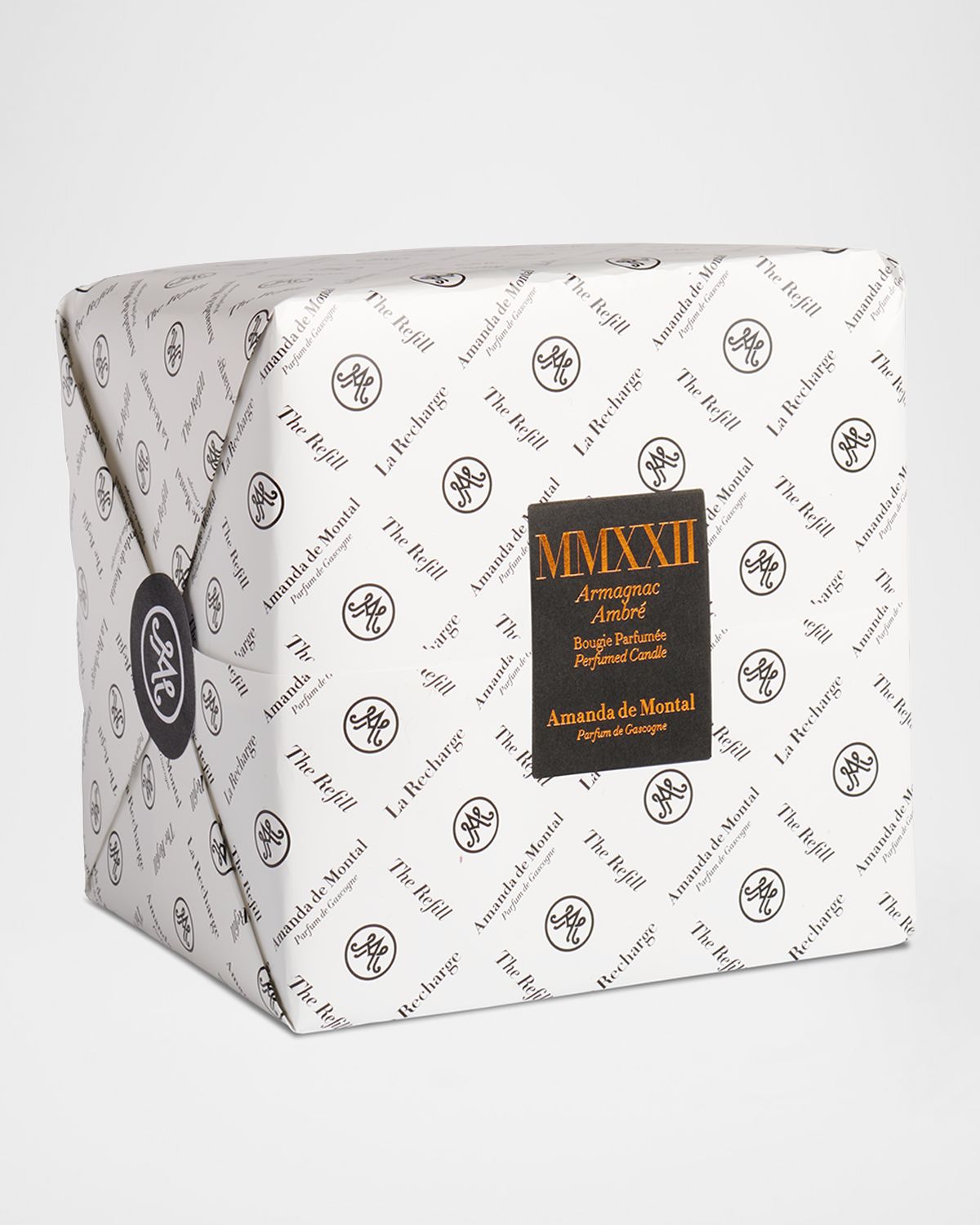Amanda de Montal Armagnac Amber 4-Wick Scented Candle Refill, 1.4 kg